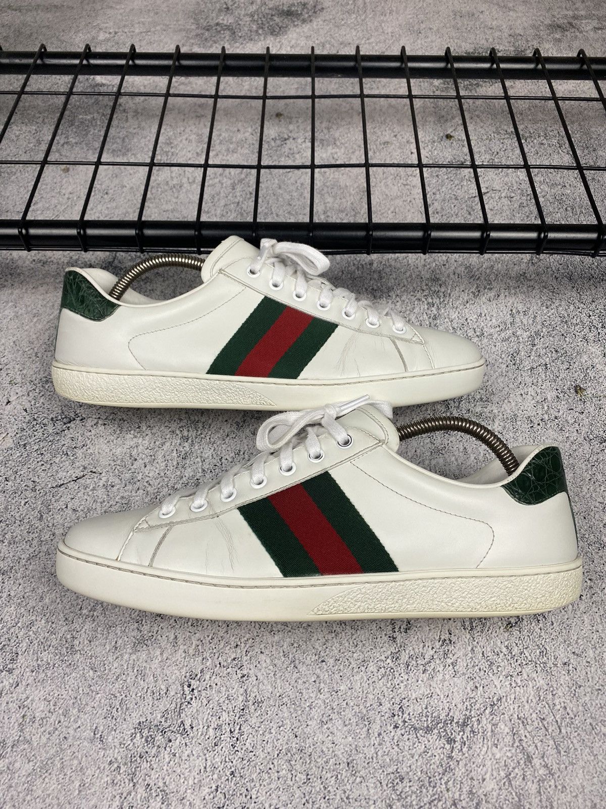 Gucci Gucci Man Sneakers 791742AADM0 9110 Size UK 7.5 | Grailed