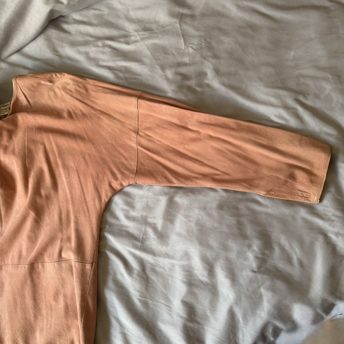 Calvin Klein CALVIN KLEIN Vintage 70s Pink Suede Top M 6 8 Boho 60s Size M / US 6-8 / IT 42-44 - 19 Thumbnail