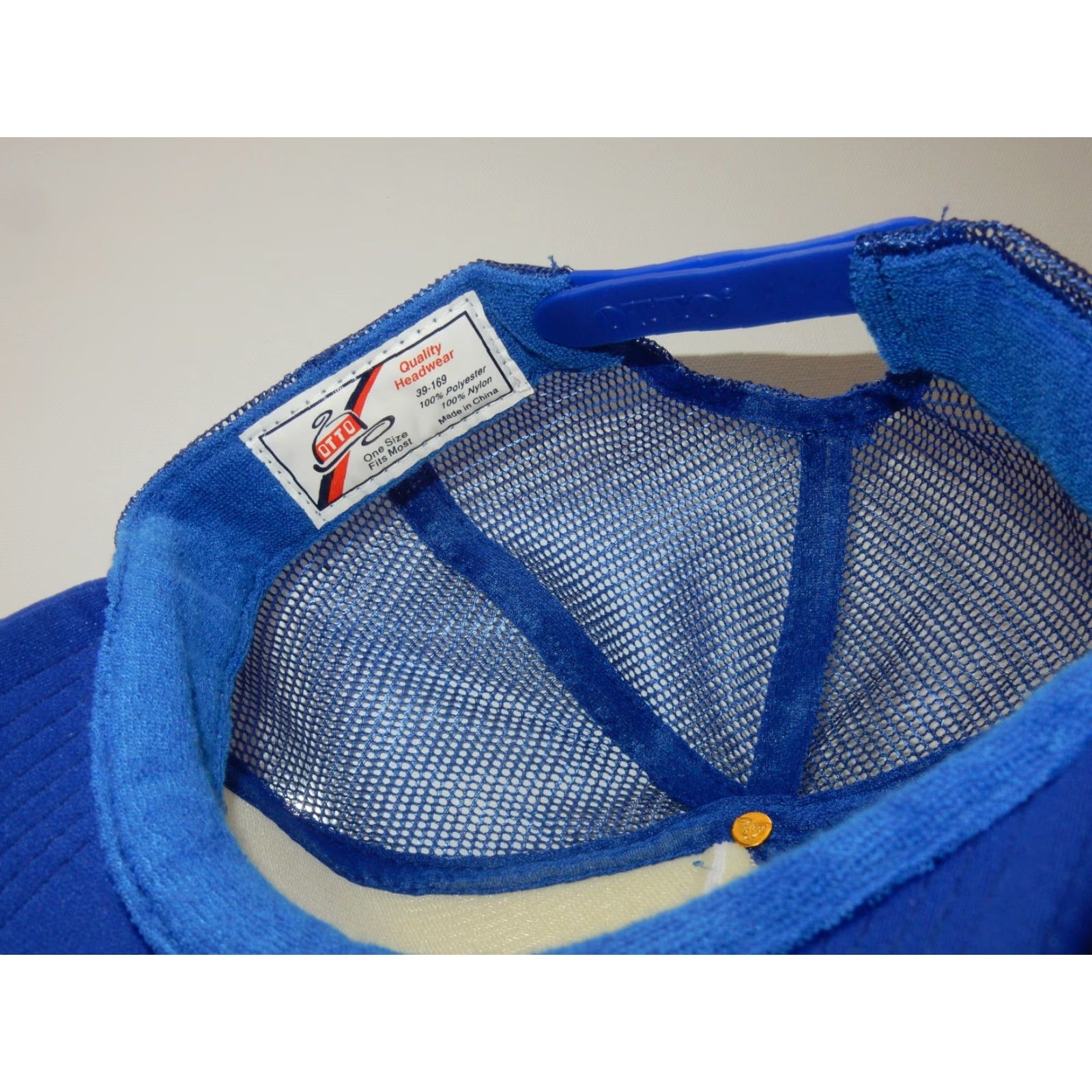 Vintage VANS Hat Baseball Cap One Size Men Blue Off The Wall Size ONE SIZE - 3 Thumbnail