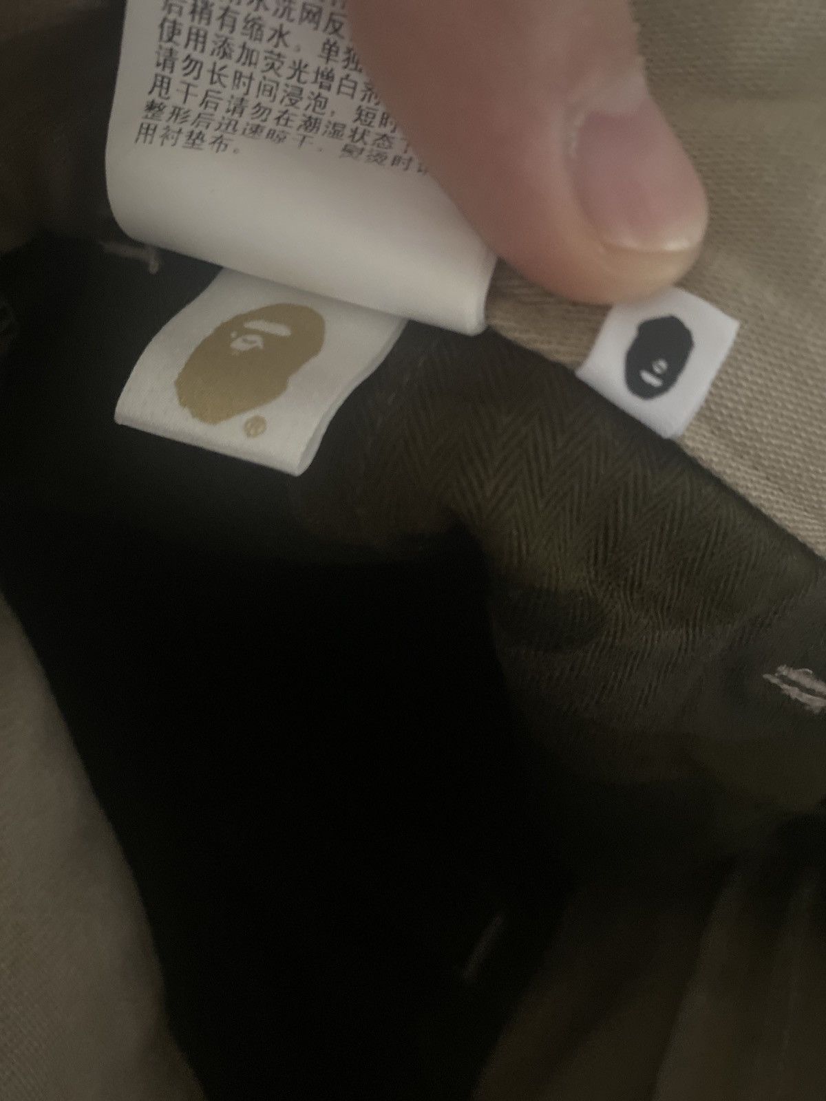 Bape One Point Bape Trousers Size US 36 / EU 52 - 4 Thumbnail