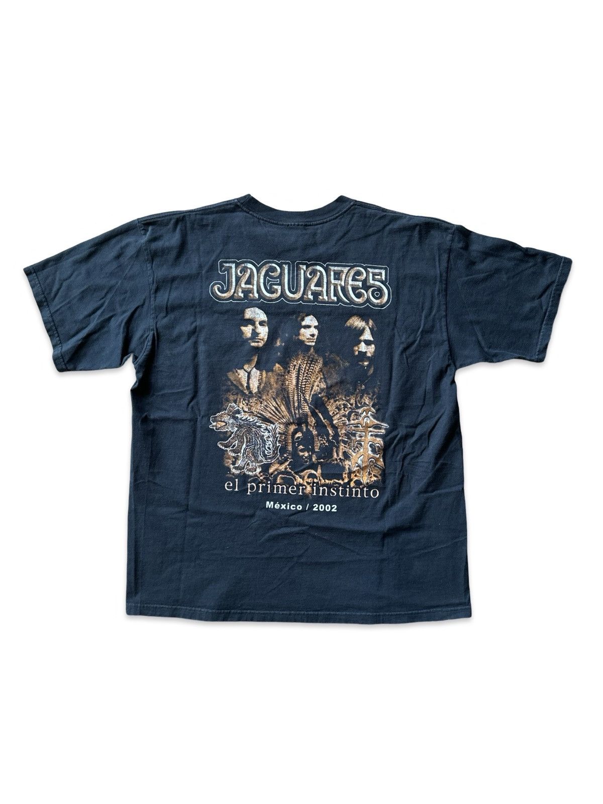 Band Tees × Japanese Brand Jaguares El Primer Elite T-Shirt Mexico 2002 Size US XL / EU 56 / 4 - 2 Thumbnail
