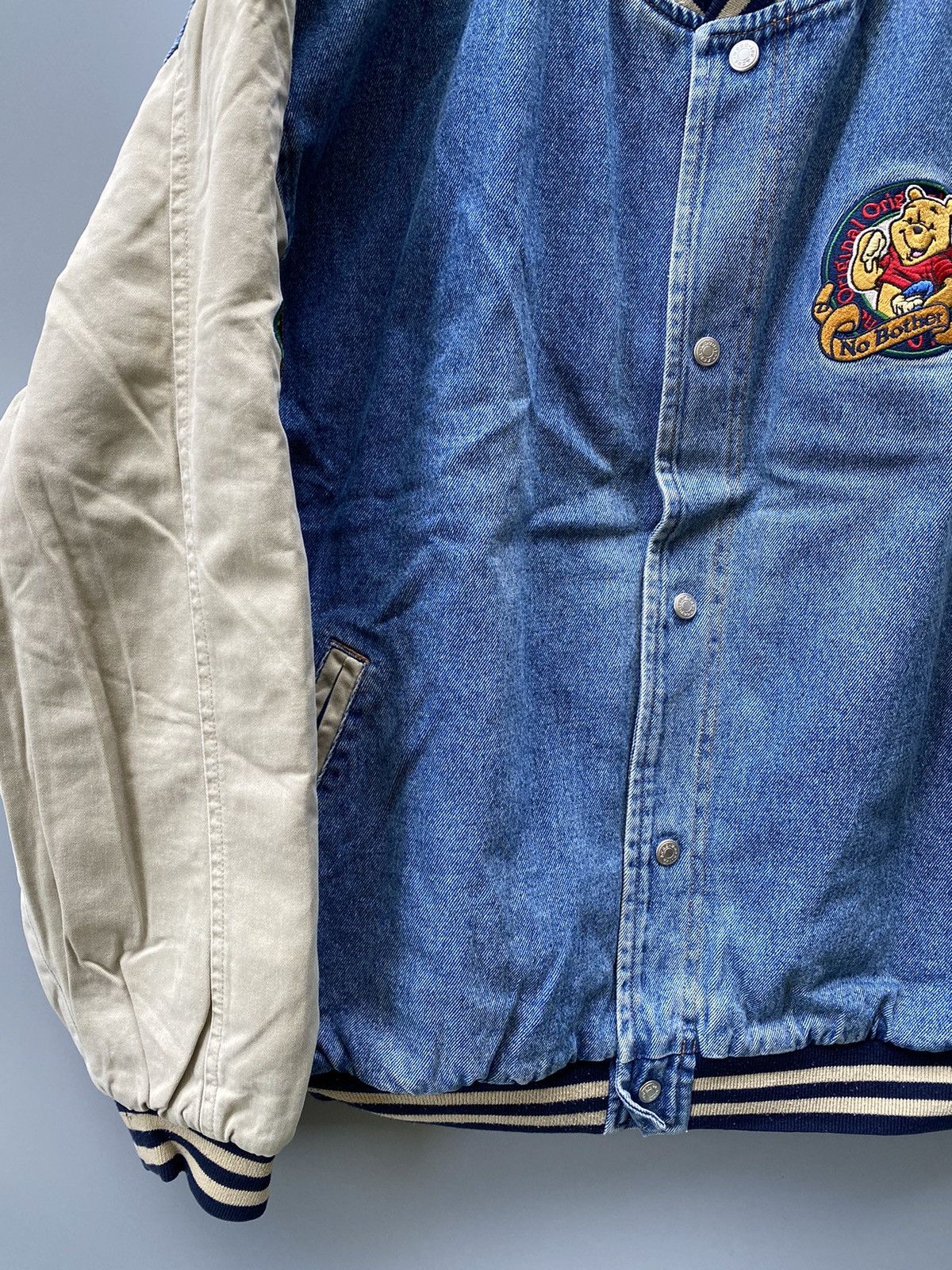 Disney 90s No- Pooh Bother Bear - Xxxtentacion Varsity Jacket Size US XXL / EU 58 / 5 - 3 Thumbnail