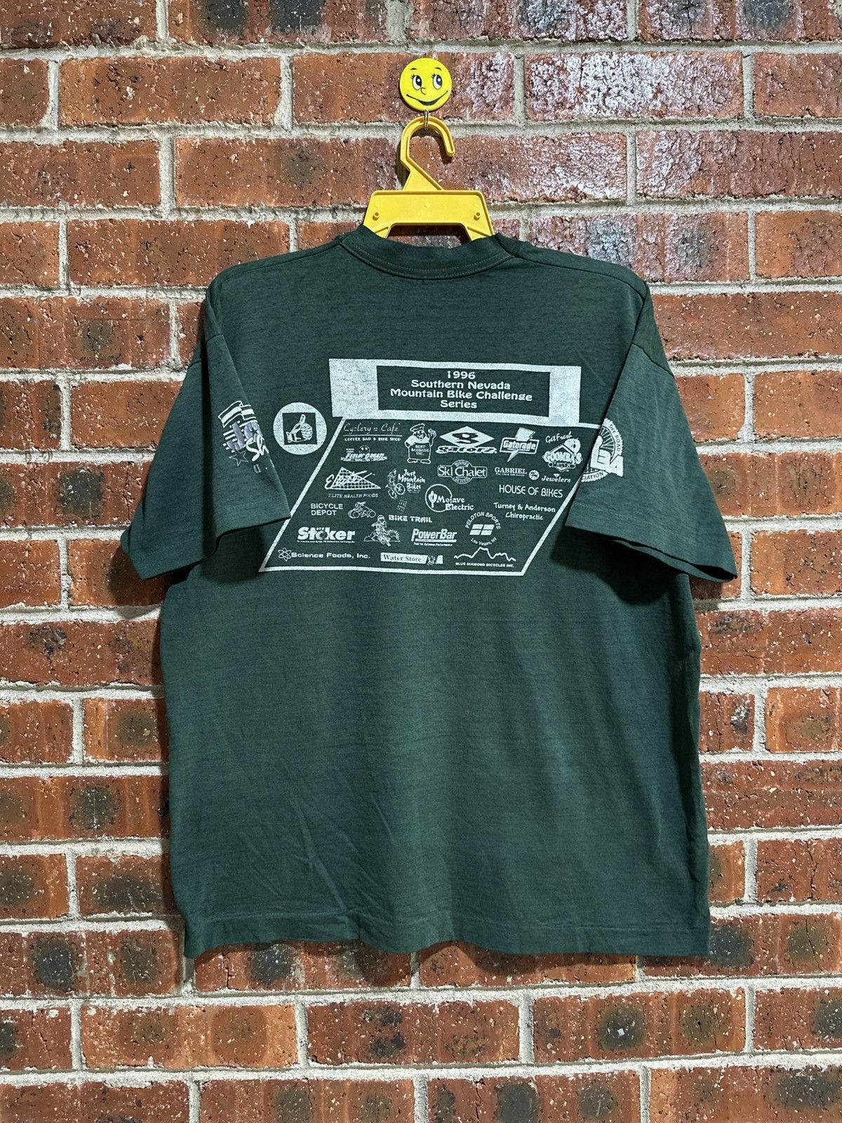 Fruit Of The Loom Vintage 96 Southern Nevada Mountain Bike Challenge Faded Tee Size US XL / EU 56 / 4 - 1 Thumbnail
