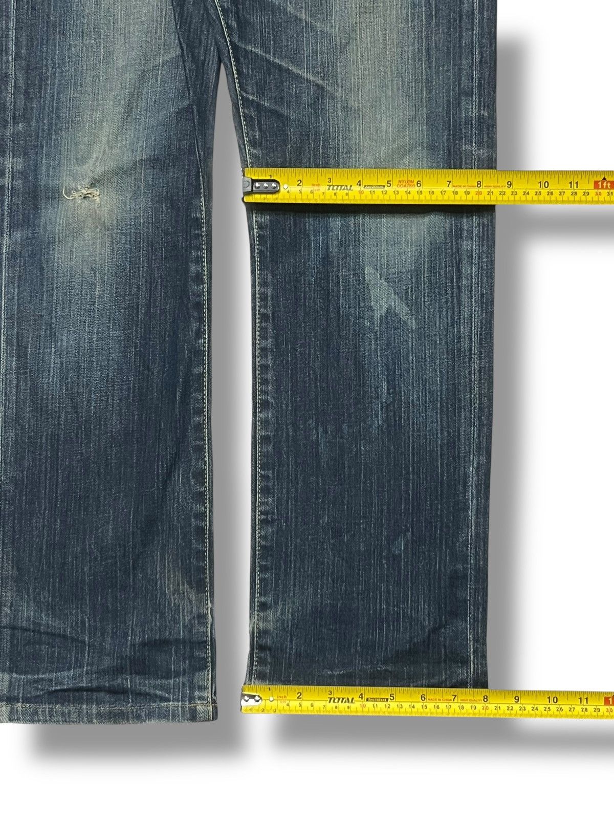 Uniqlo Vintage Uniqlo S-001 Japan - Faded Rusty Wash Jeans Size US 34 / EU 50 - 17 Thumbnail