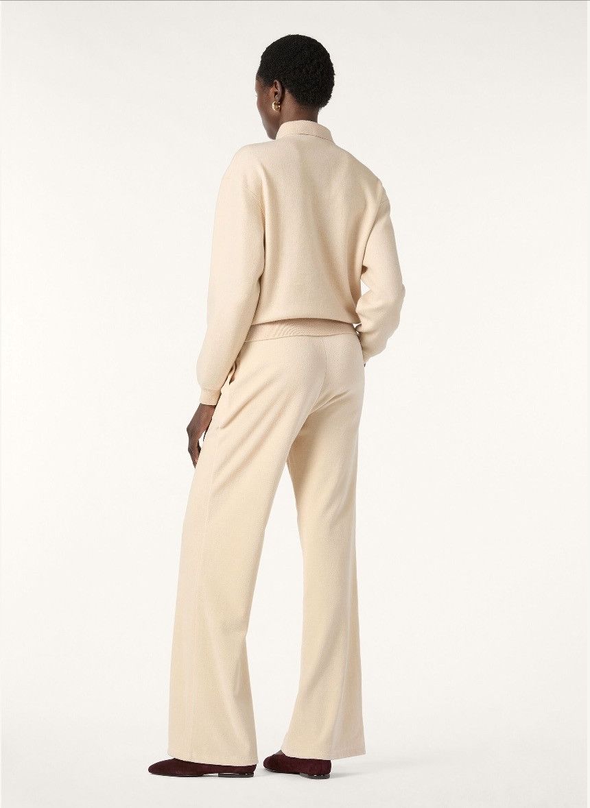 Loro Piana o1srvl11e0725 FAO2744 Polo Sweater in Light Pink Size L / US 10 / IT 46 - 4 Thumbnail