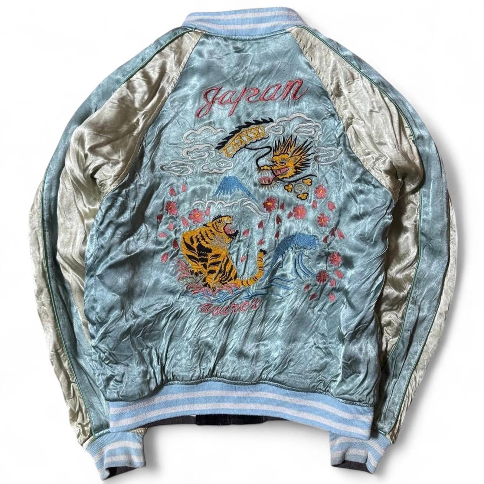 Other Avirex - Embroidered Bomber Jacket 2way Size US M / EU 48-50 / 2 - 2 Thumbnail