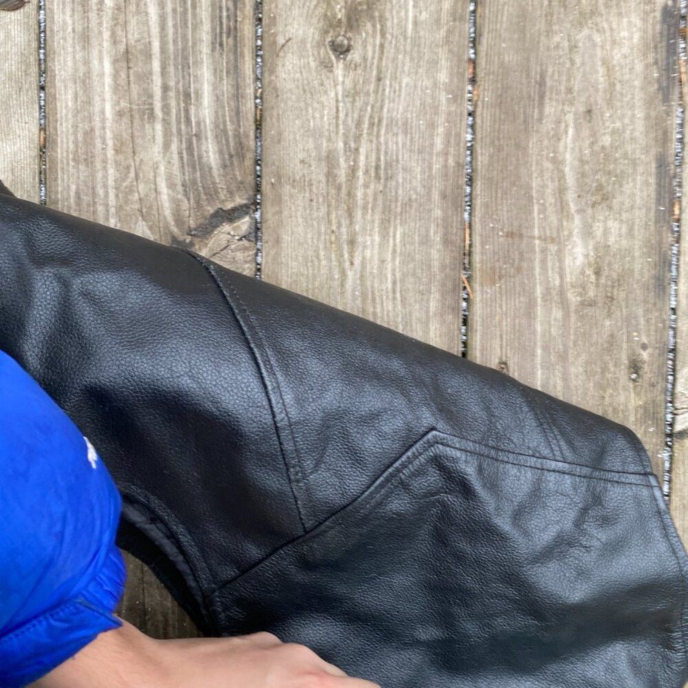 Other Vintage 1996 Paragon Genuine Leather Vest Jacket Size 38 Bl Size US M / EU 48-50 / 2 - 5 Thumbnail