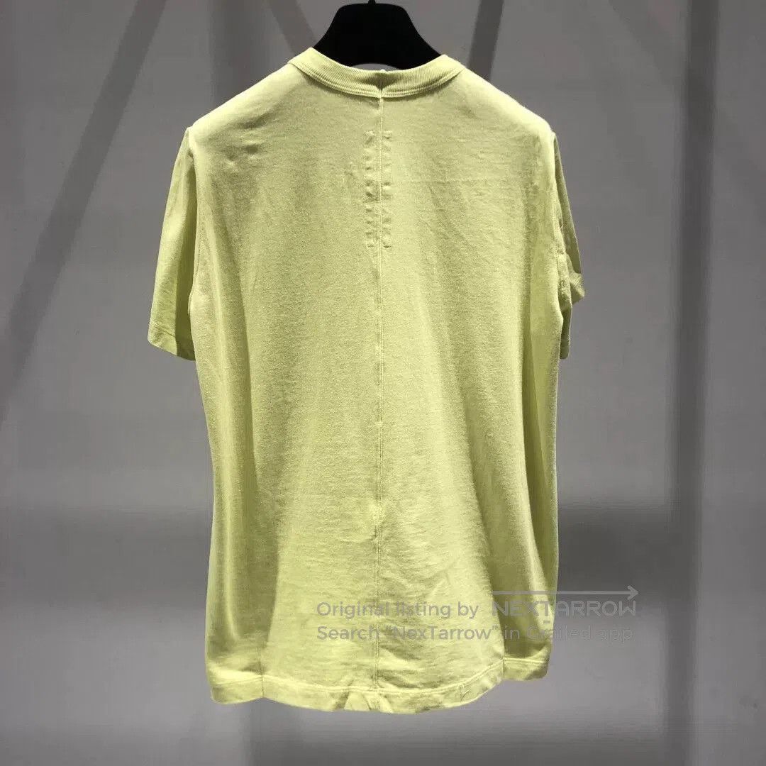 Rick Owens Rick Owens Yellow Short Sleeve Tee. Size US XS / EU 42 / 0 - 2 Thumbnail