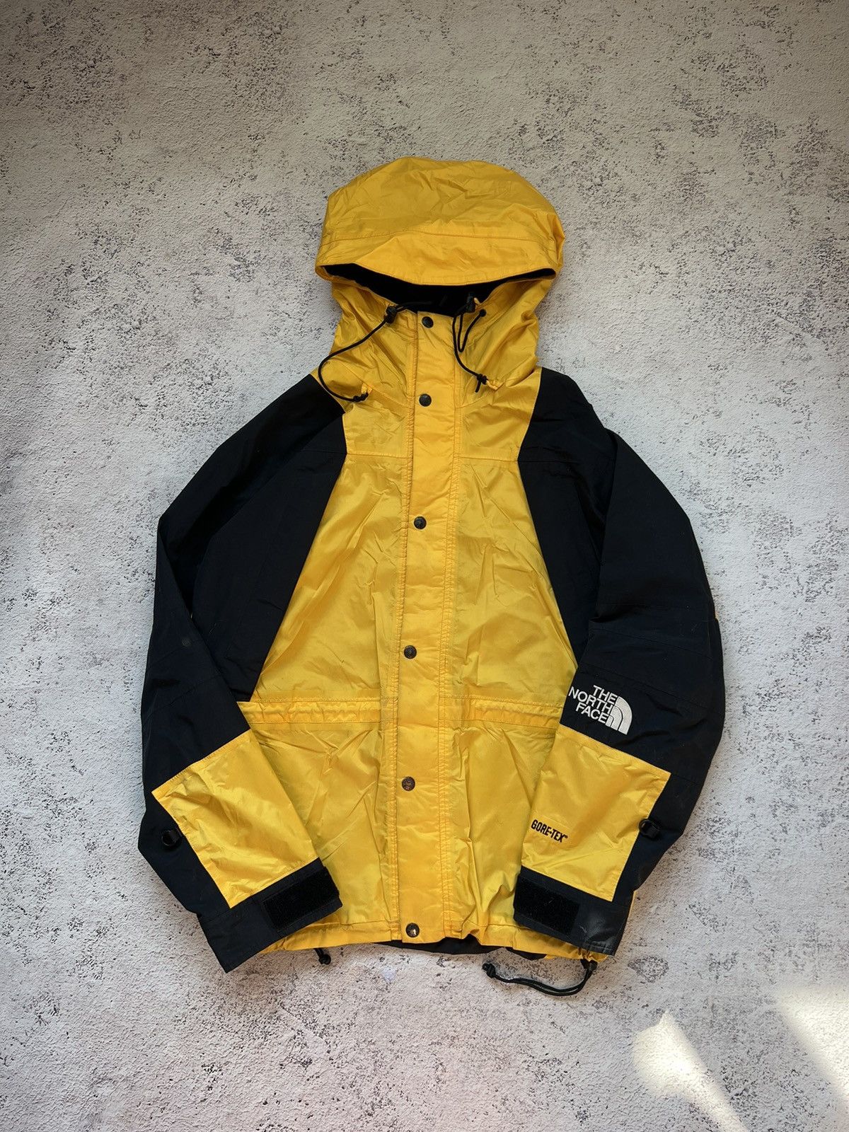 The North Face × Vintage 90s The North Face Mountain Jacket 1990 Gore Tex / Yellow Size US M / EU 48-50 / 2 - 4 Thumbnail