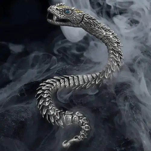 Jewelry Snake Chain Bravelet Size ONE SIZE - 3 Thumbnail