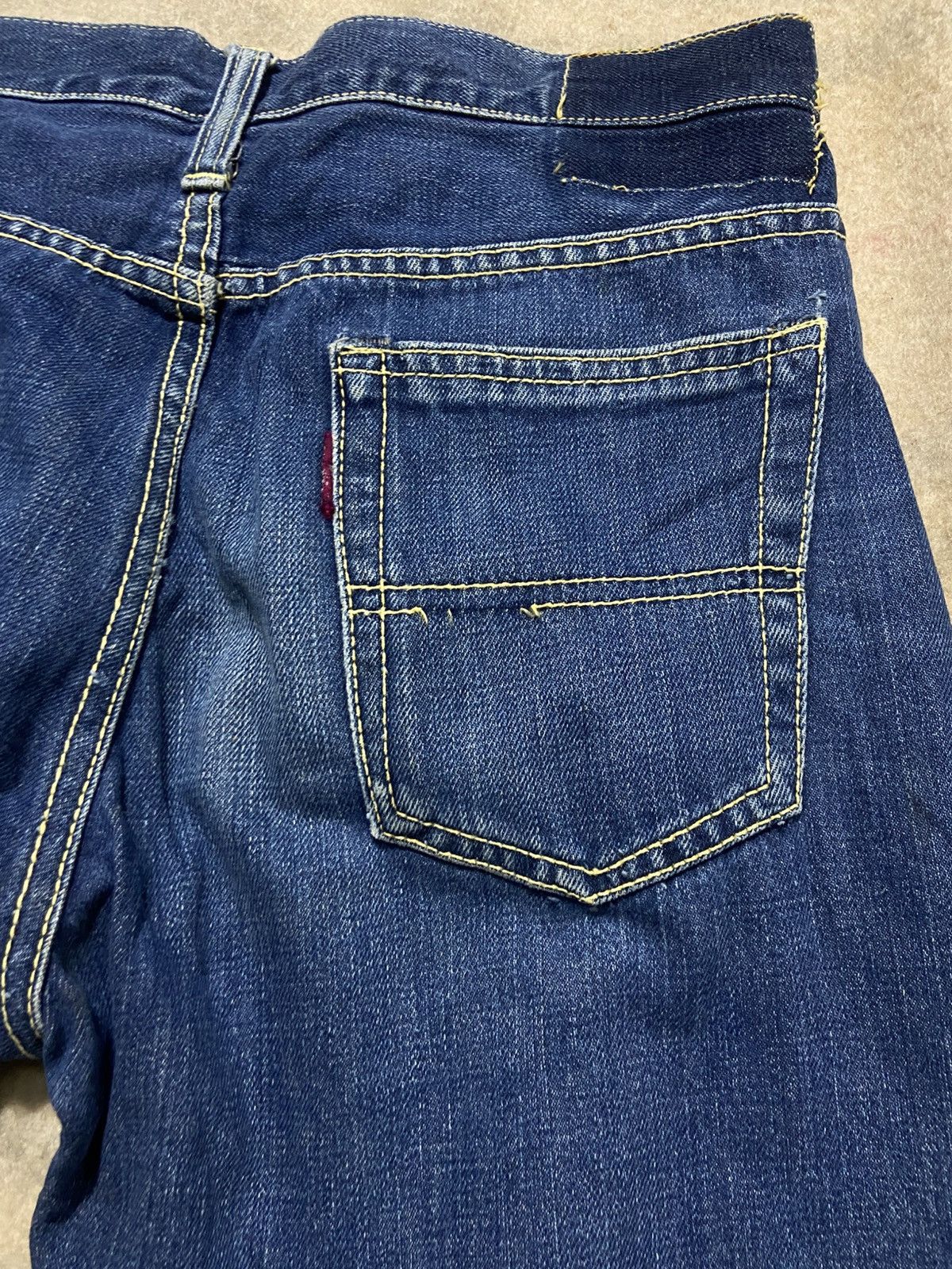 Japanese Brand Vintage 60s Big Stone Flare Jeans Size US 30 / EU 46 - 13 Thumbnail