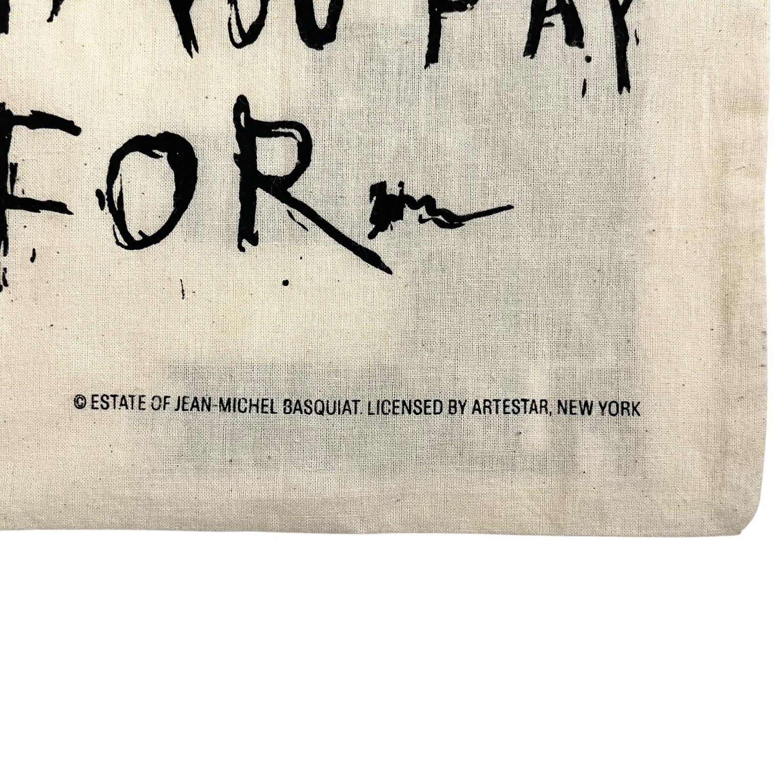 Jean-Michel Basquiat Jean-Michel Basquiat King Pleasure Limited Edition Tote Bag Size ONE SIZE - 5 Thumbnail