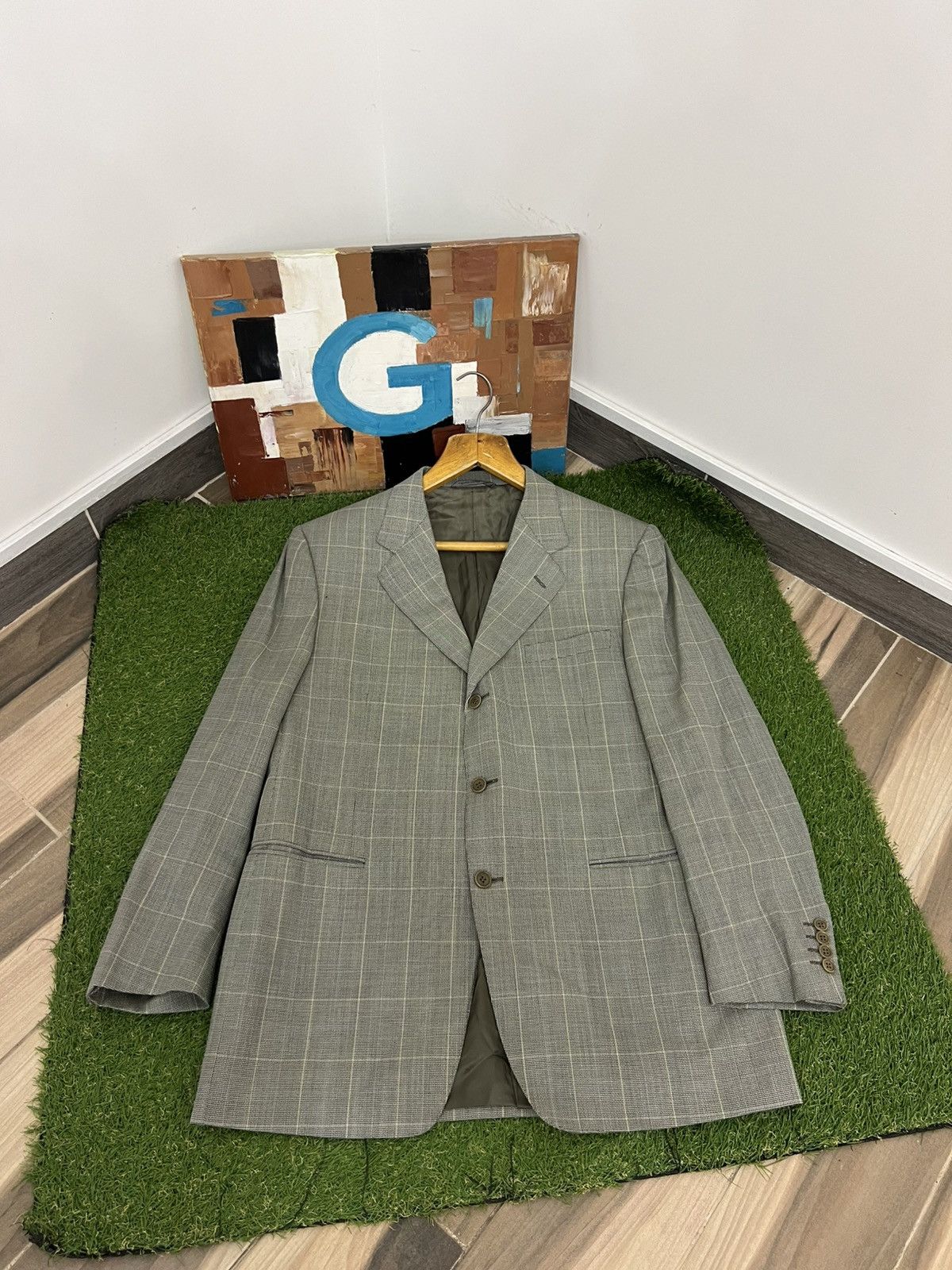 Canali Wool Blazer Jacket