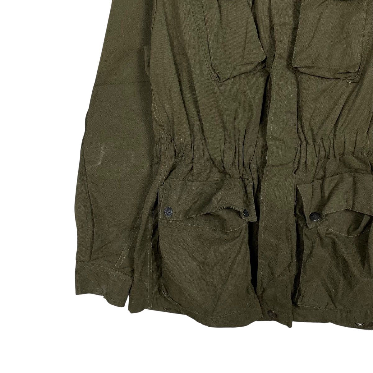 Vintage Vintage Olive Drab Italian Army Surplus Field Jacket Size US S / EU 44-46 / 1 - 3 Thumbnail