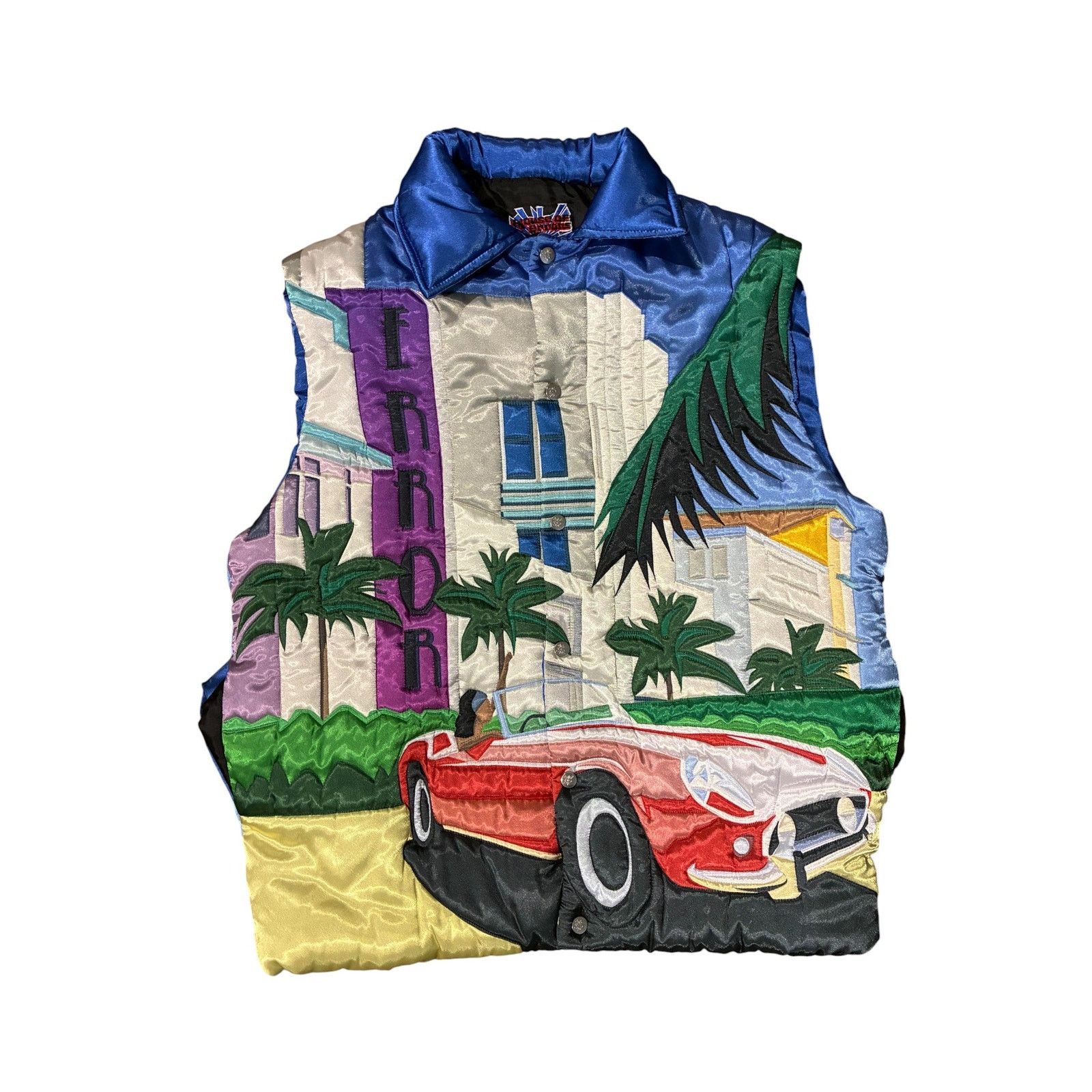 House Of Erros Porsche Palm Tree Vest