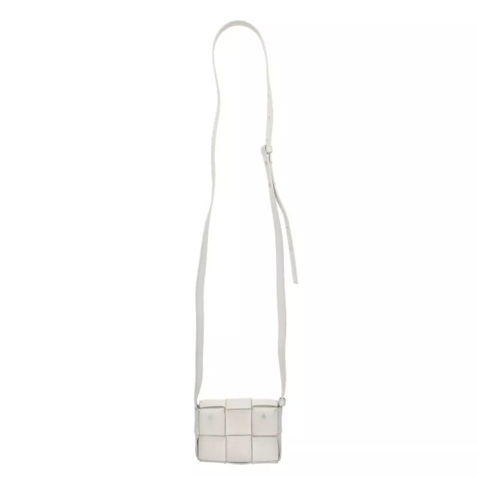 Bottega Veneta o1loc1c0824 Size: OS / Leather Cross-Body Mini Bag in White Size ONE SIZE - 2 Thumbnail