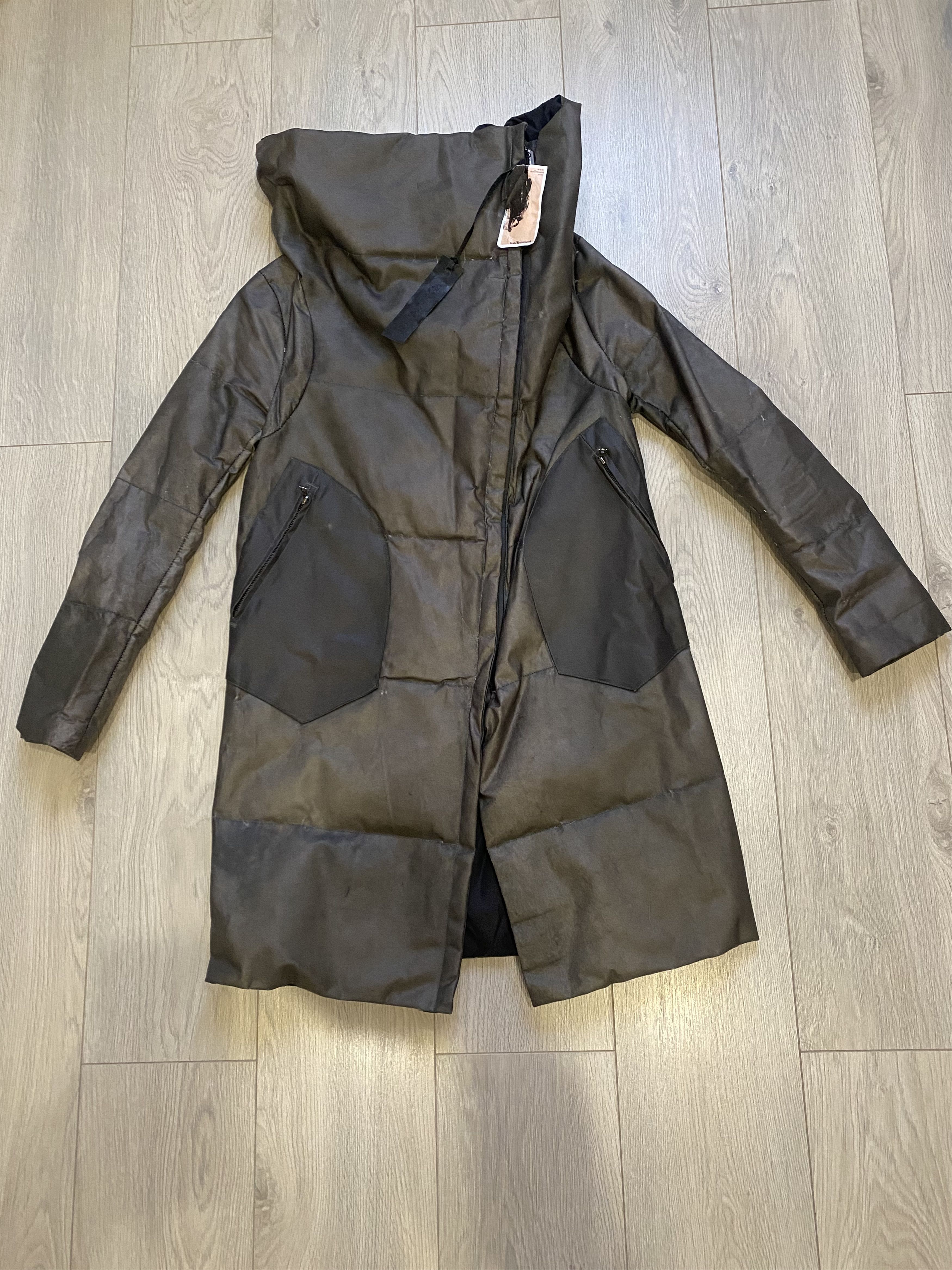 Isaac Sellam Experience Isaac Sellam Experience Rare Leather Down Insulated Jacket Size XS / US 0-2 / IT 36-38 - 7 Thumbnail