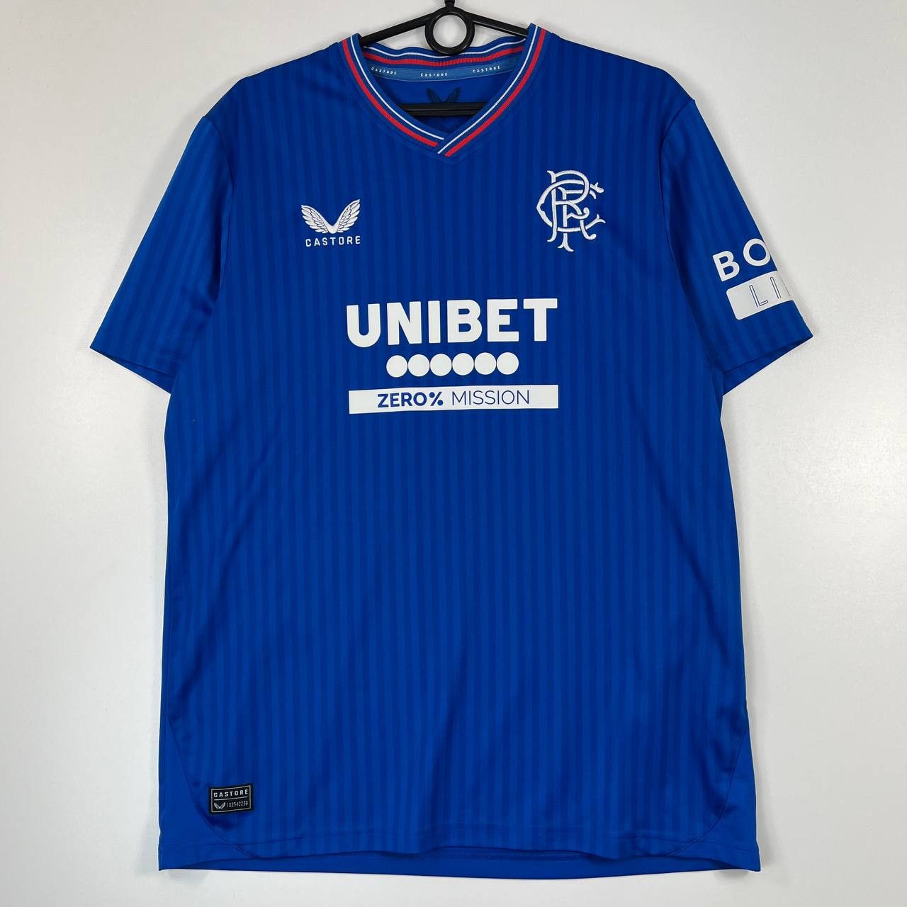 Castore Rangers 2022 2023 Home Football Soccer Jersey Castore Size L Size US L / EU 52-54 / 3 - 1 Thumbnail