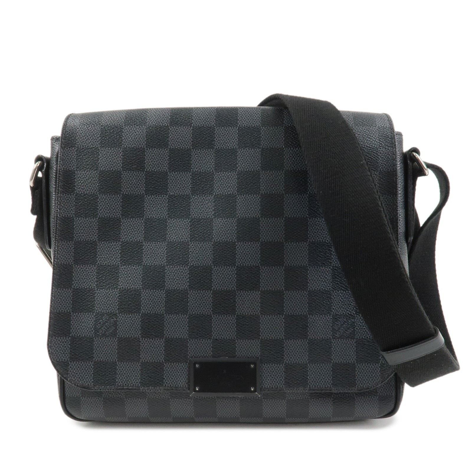 Louis Vuitton Louis Vuitton Damier Graphite District PM Crossbody Bag Size ONE SIZE - 1 Thumbnail