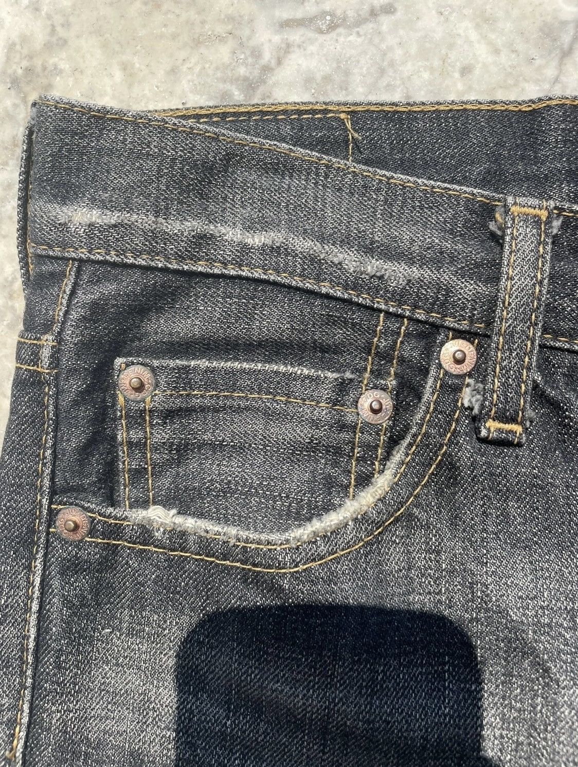 Comme des Garcons Junya Watanabe Comme Des Garçon AW2009 Selvedge Denim Size US 28 / EU 44 - 6 Thumbnail