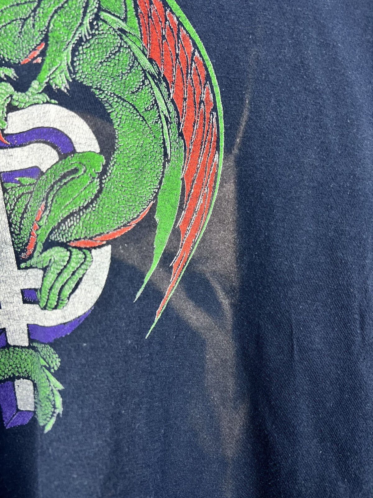 Band Tees × Vintage Rare Deep Purple 2003 Bananas Tour Dragon Logo vintage Size US XL / EU 56 / 4 - 4 Thumbnail
