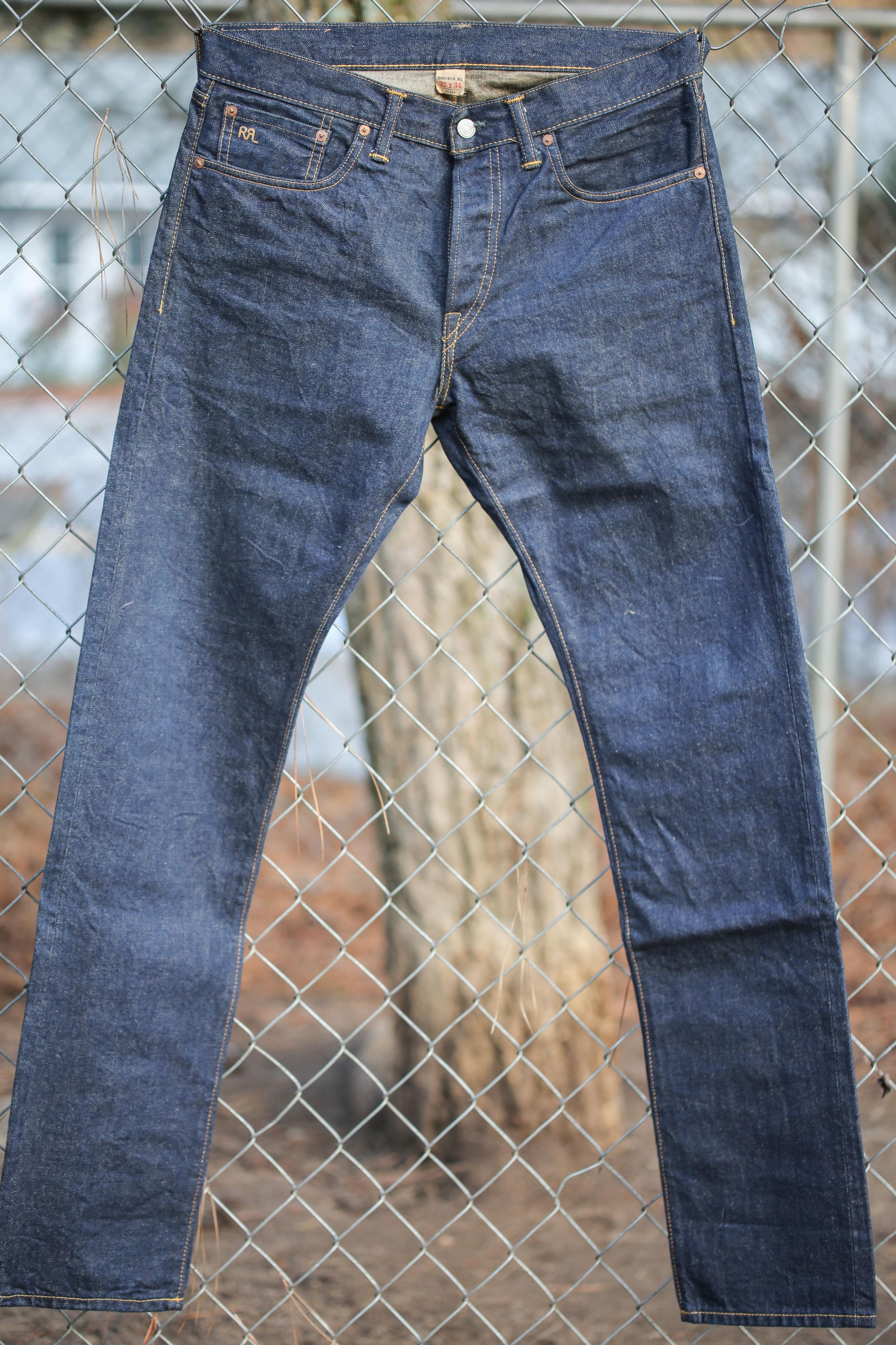 RRL Ralph Lauren RRL Slim Fit - Rinsed Denim Size US 32 / EU 48 - 1 Thumbnail