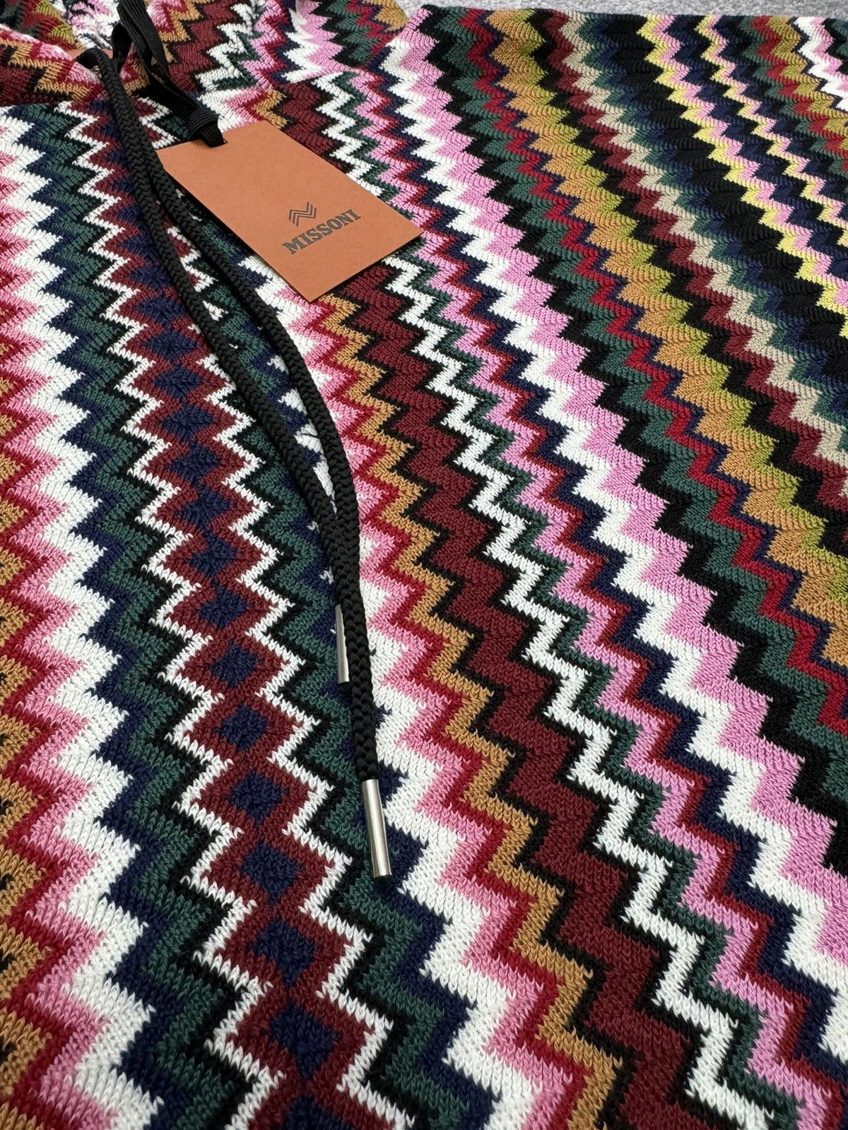 Missoni Missoni Poncho One Size Zigzag-Woven Knitted Cape NEW Size ONE SIZE - 5 Thumbnail