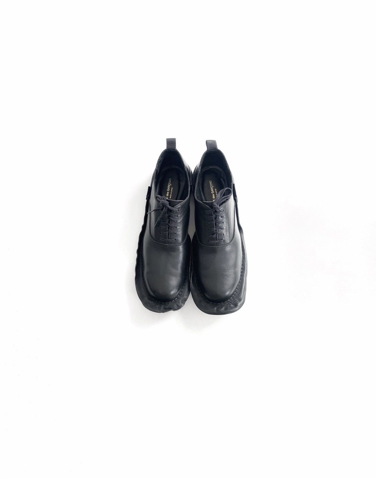 Comme des Garcons × Comme des Garcons Homme Plus ❌Comme des garcons 2010AW unfinished archive derby shoes Size US 8 / EU 41 - 4 Thumbnail