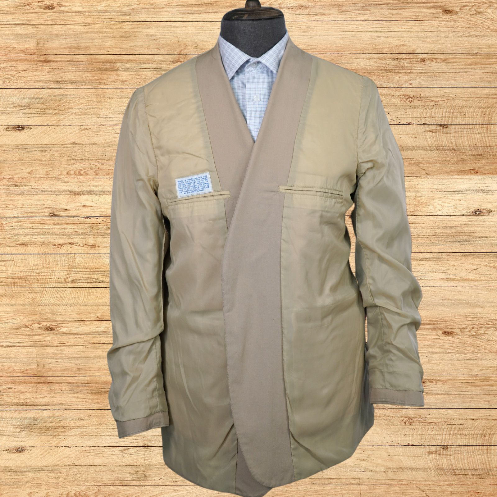Brooks Brothers Vintage Brooks Brothers 60's Sport Coat Mens 42R Tan Size 42R - 5 Thumbnail