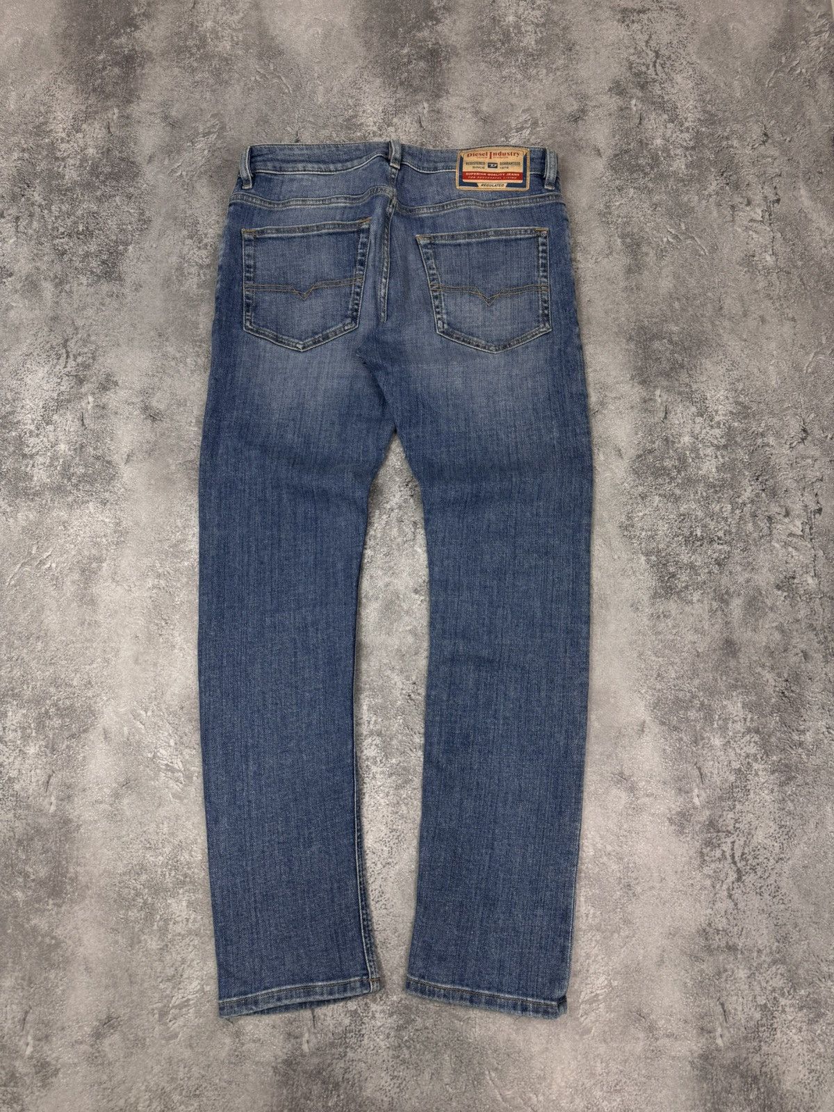 Diesel Diesel Men Cotton Elastane Jeans Denim Pants Blue Size30 Size US 30 / EU 46 - 1 Thumbnail