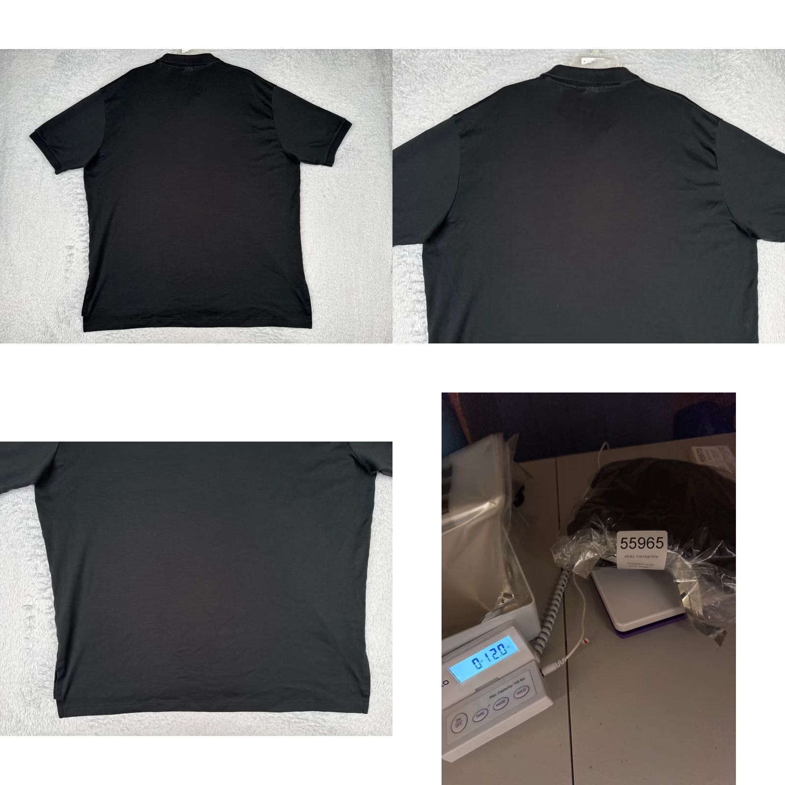Polo Ralph Lauren VINTAGE Polo Ralph Lauren Polo Shirt Adult 2XL Black 100% Cotton Polo Shirt Polo Ralph Lauren Mens 2XL Black Vintage Sports Modern American 90s Size US XXL / EU 58 / 5 - 9 Thumbnail