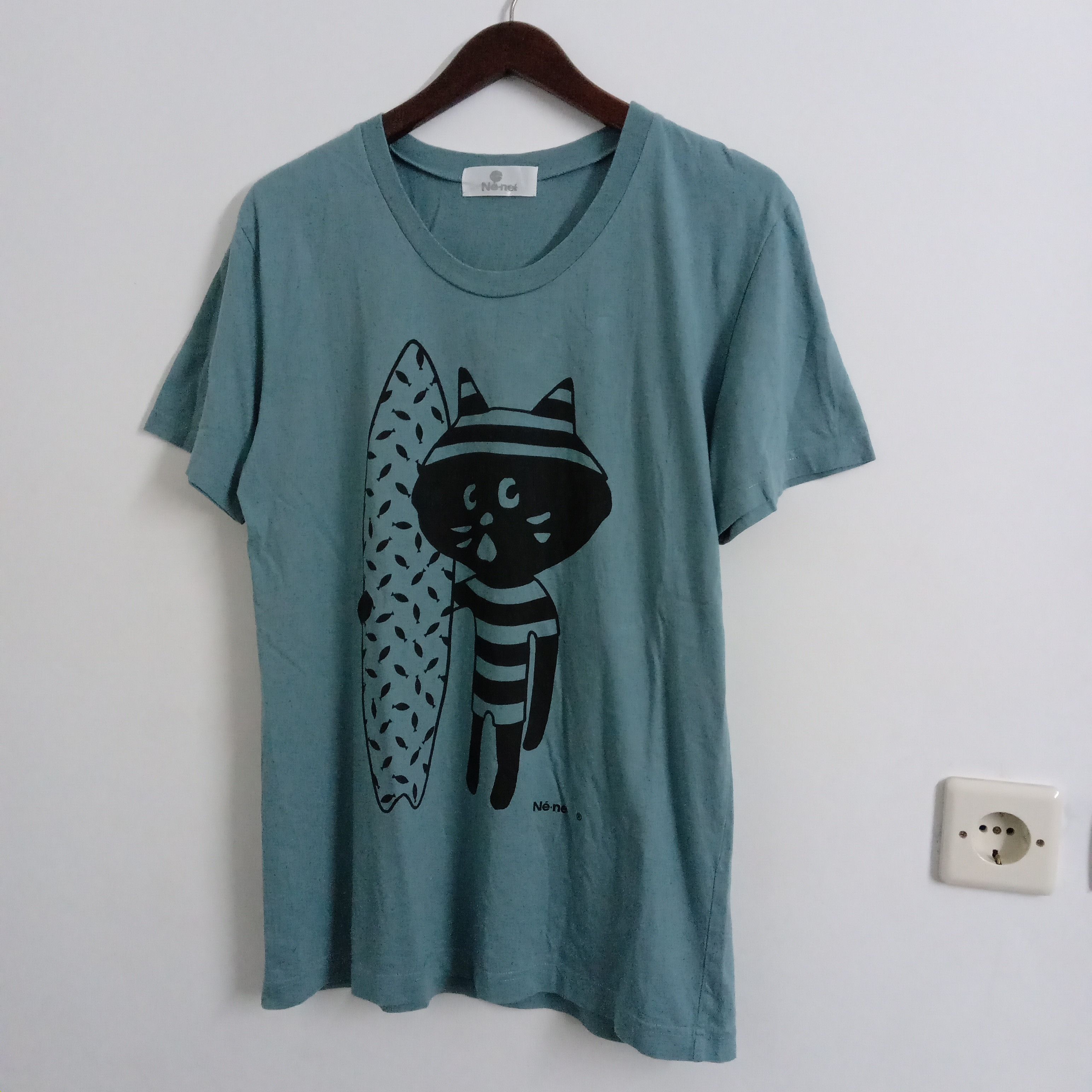 Issey Miyake × Japanese Brand × Ne-Net Ne-Net T-shirt by issey miyake Size L / US 10 / IT 46 - 2 Thumbnail