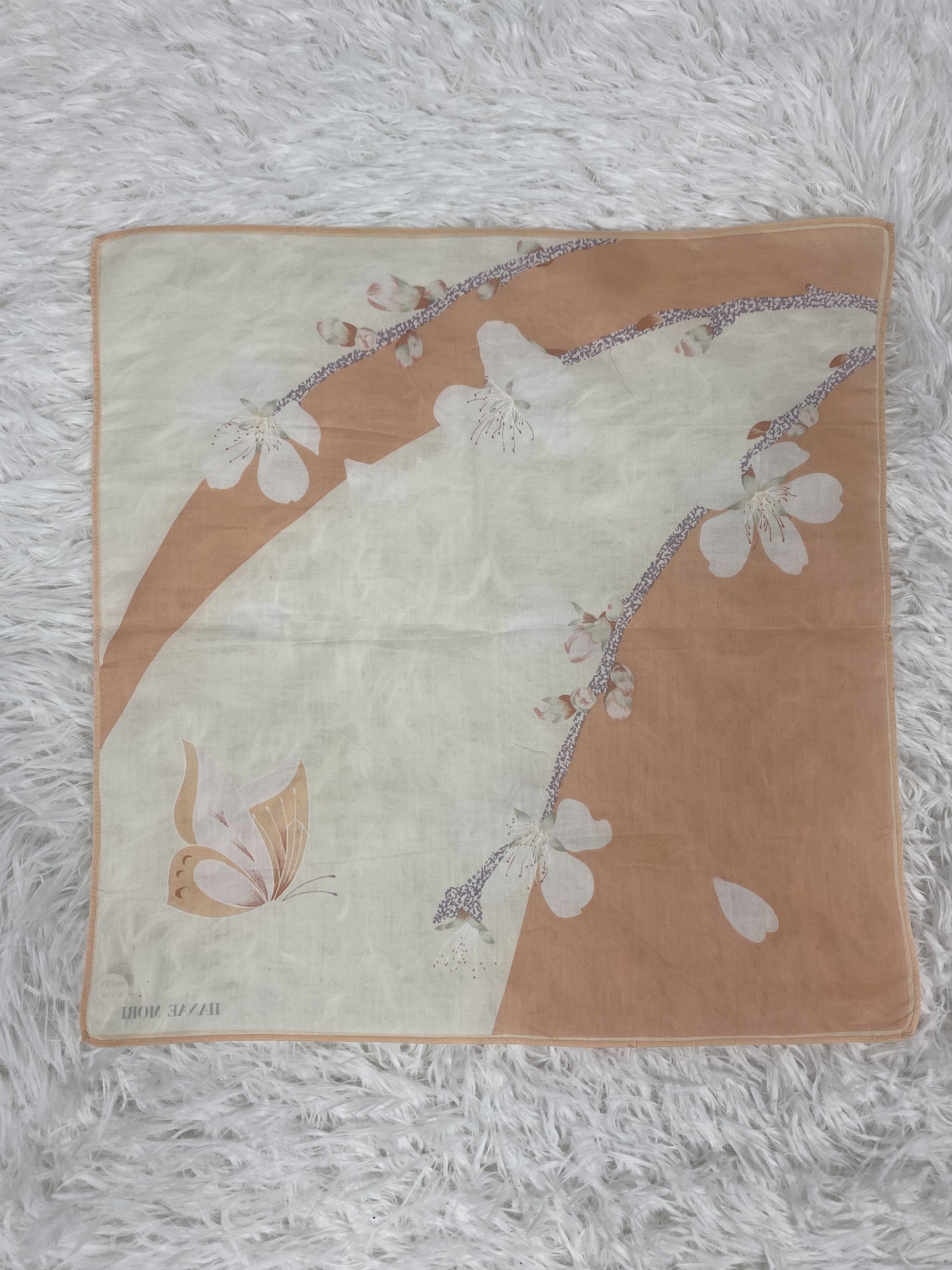 Hanae Mori Vintage Hanae Mori Handkerchief Neckerchief PH0553 Size ONE SIZE - 4 Thumbnail