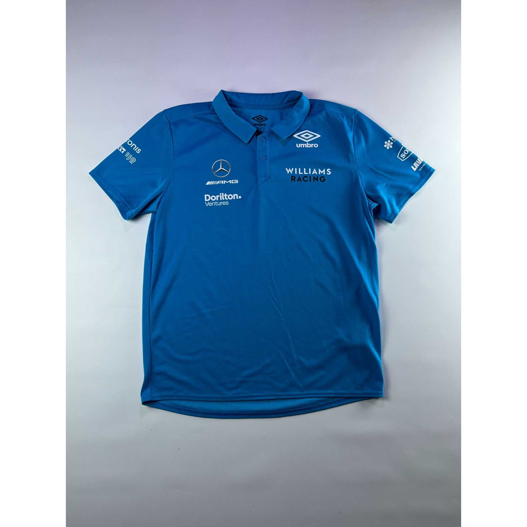 Umbro Umbro Williams Racing Mercedes AMG Blue Polo Shirt Size US M / EU 48-50 / 2 - 1 Thumbnail