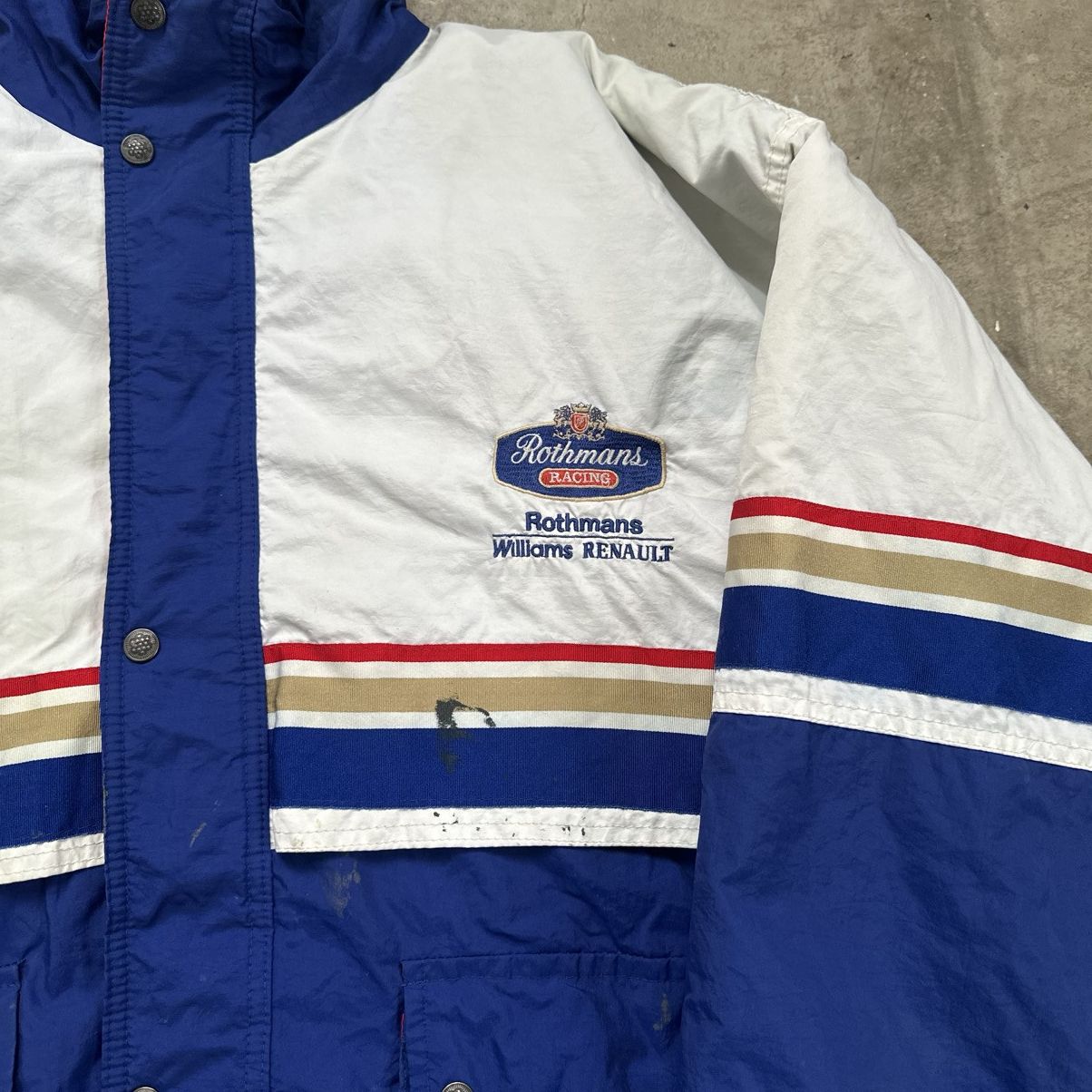 Formula 1 Vintage Rothmans Williams Renault F1 Jacket Size US XL / EU 56 / 4 - 4 Thumbnail