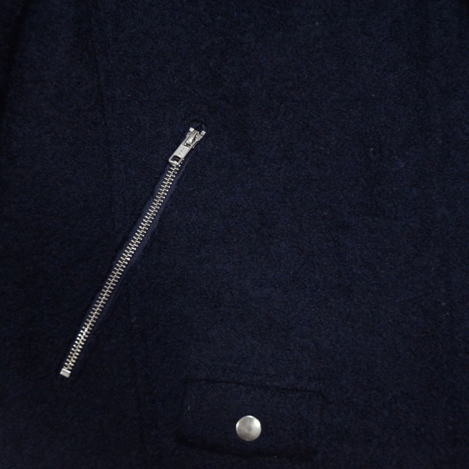 Designer × The Kooples The Kooples Wool Coat Navy Blue Size 38 Full Zip Size XS / US 0-2 / IT 36-38 - 6 Thumbnail