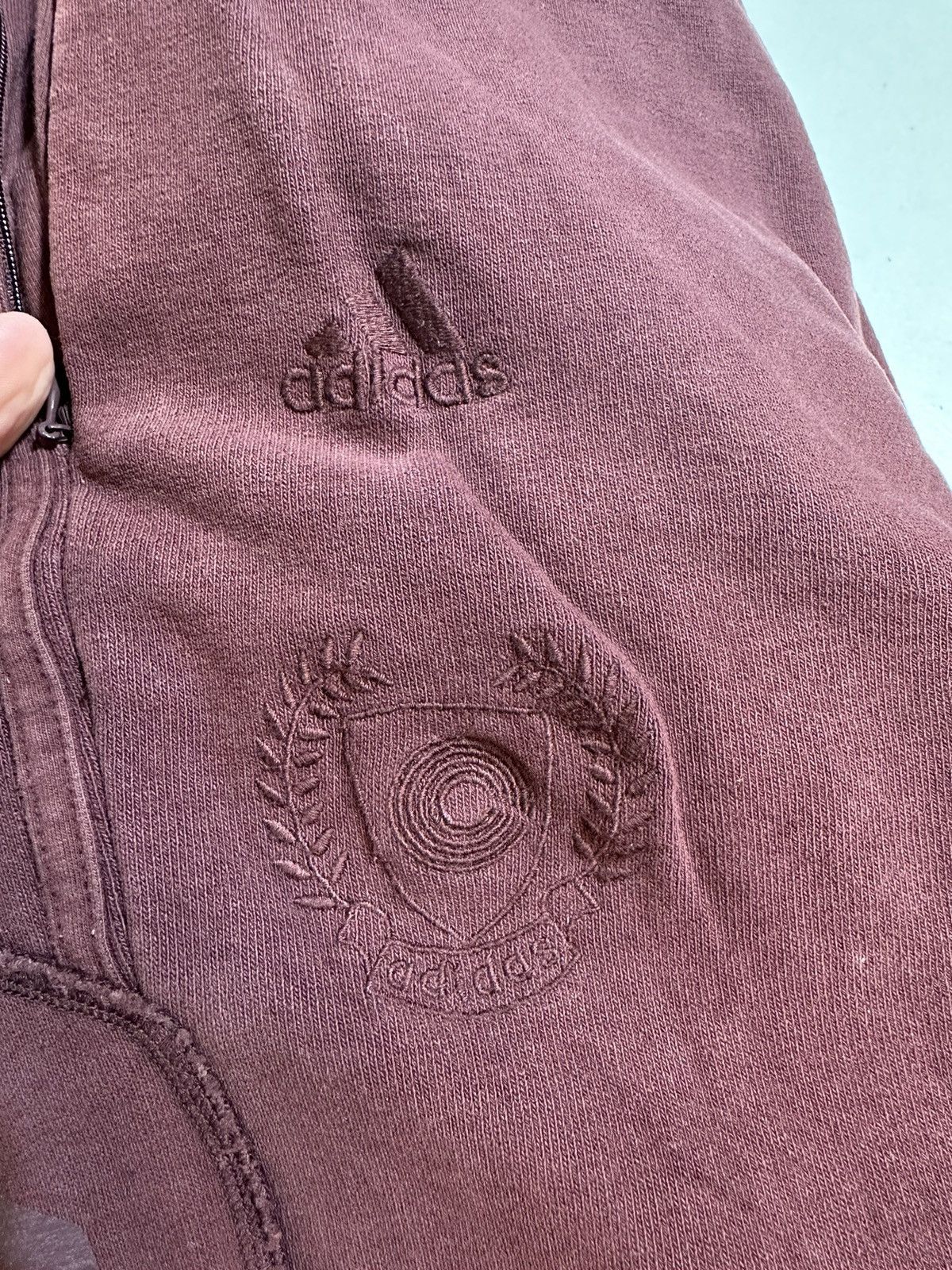Adidas Yeezy Season 5 Calabasas Oxblood Sweatpants Burgundy Maroon Size US 29 - 5 Thumbnail