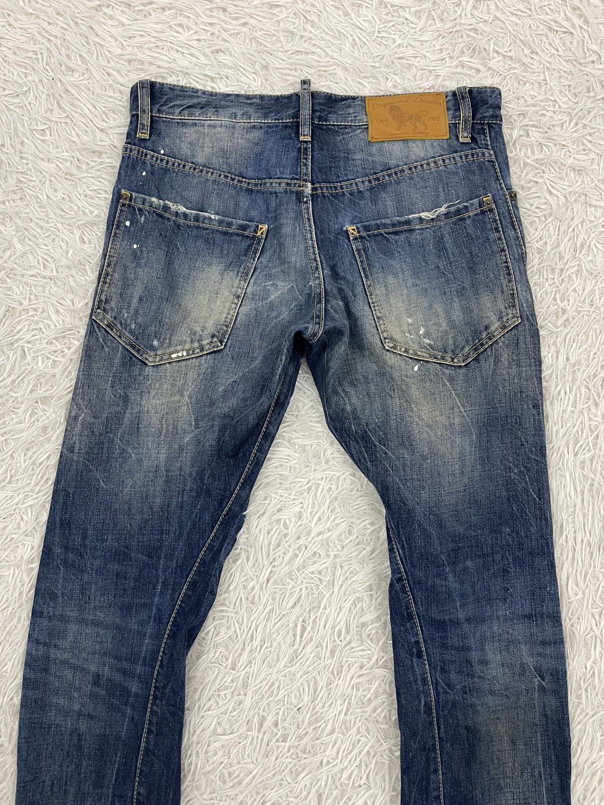 Dsquared2 Dsquared2 Distress & Twist Leg Style Jeans Pant Size US 34 / EU 50 - 8 Thumbnail