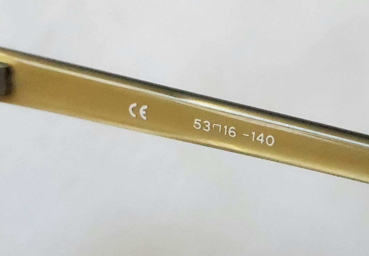 Matsuda Matsuda 101 14612 vintage eyeglasses 53-16-140 optical Size ONE SIZE - 7 Thumbnail