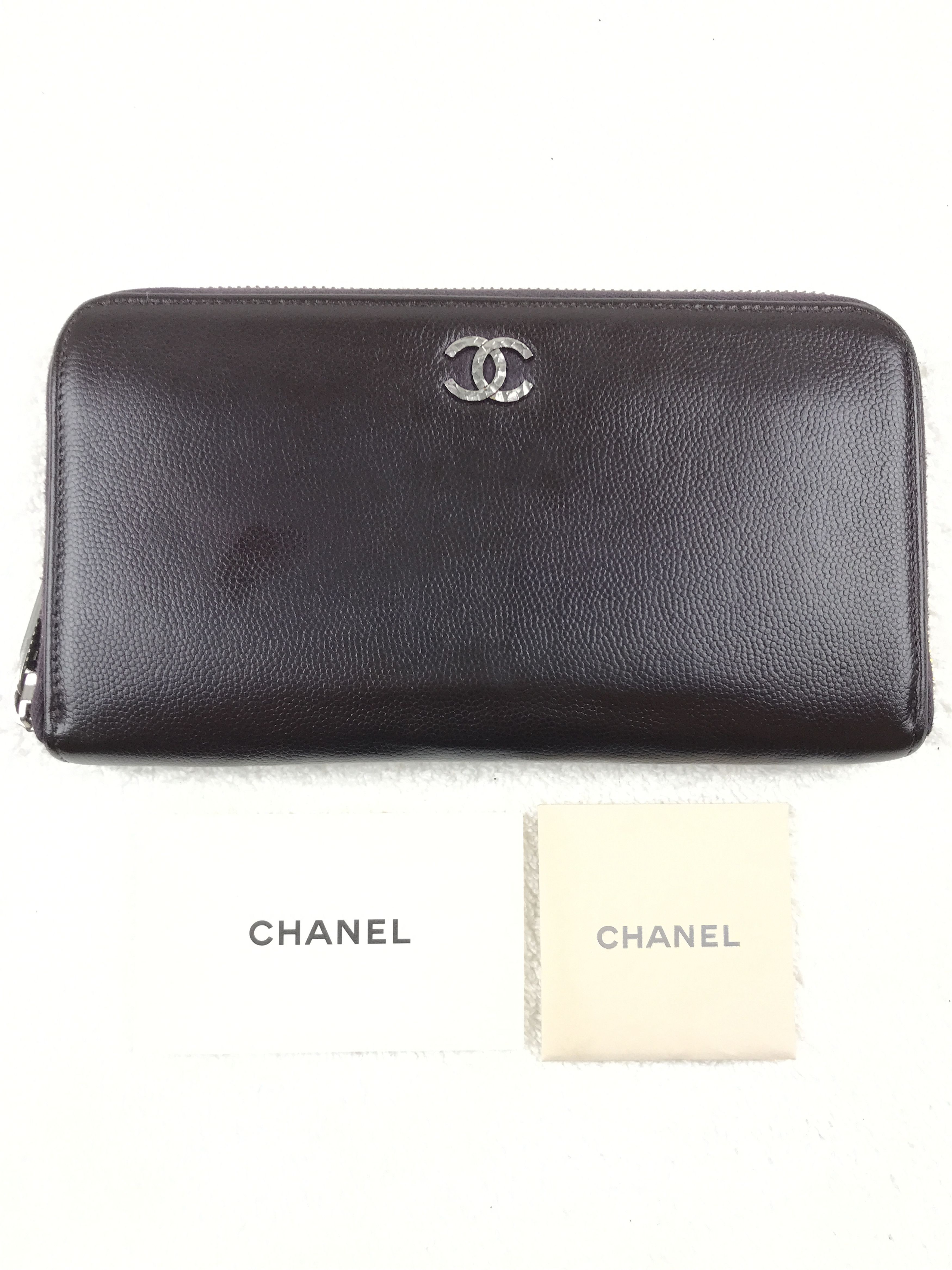 Chanel Vintage Chanel Zip Around Continental Wallet Purse With Box Size ONE SIZE - 3 Thumbnail