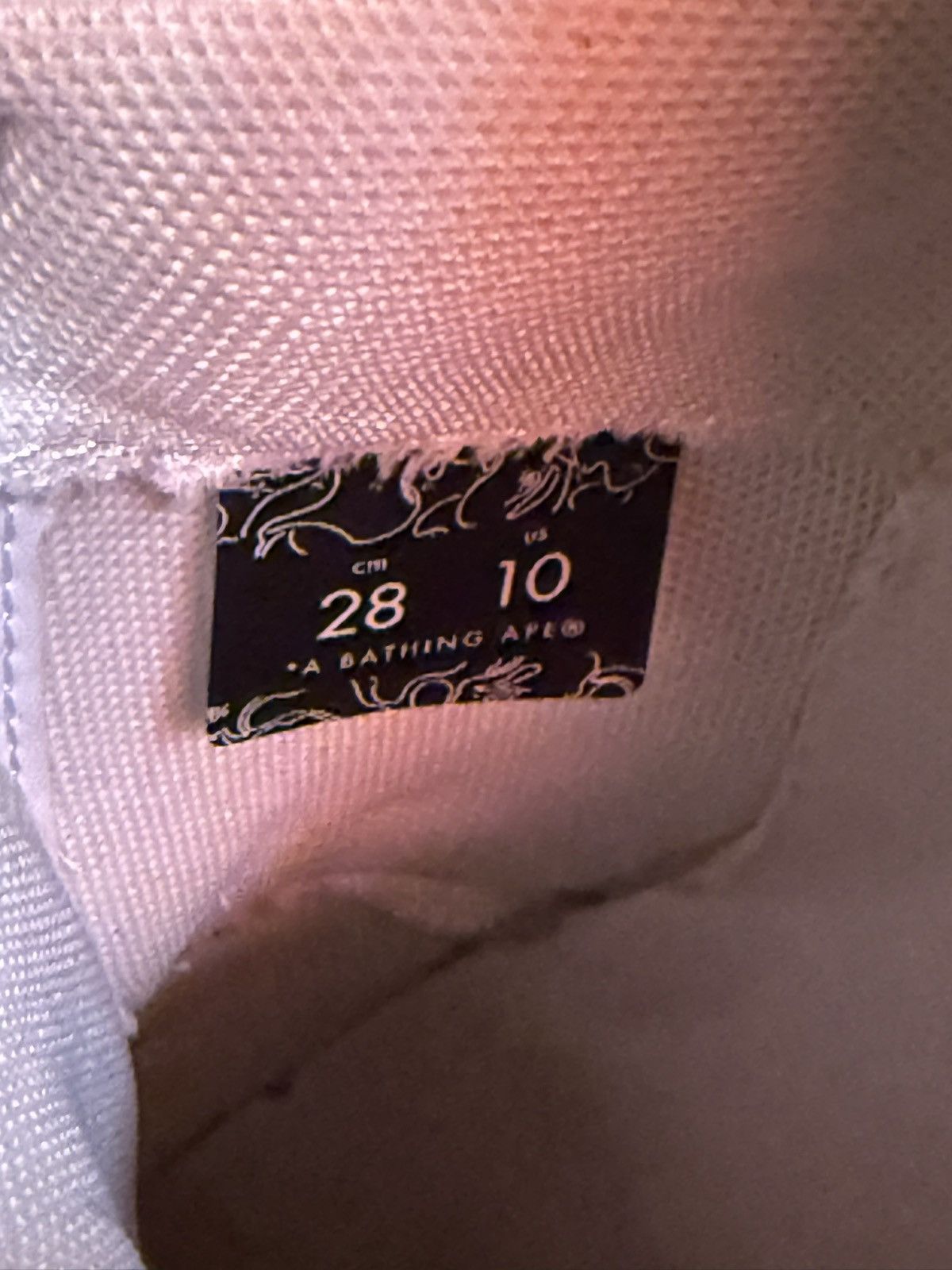 Bape ABC Camo 20th Anniversary Bapesta Size US 10 / EU 43 - 6 Thumbnail