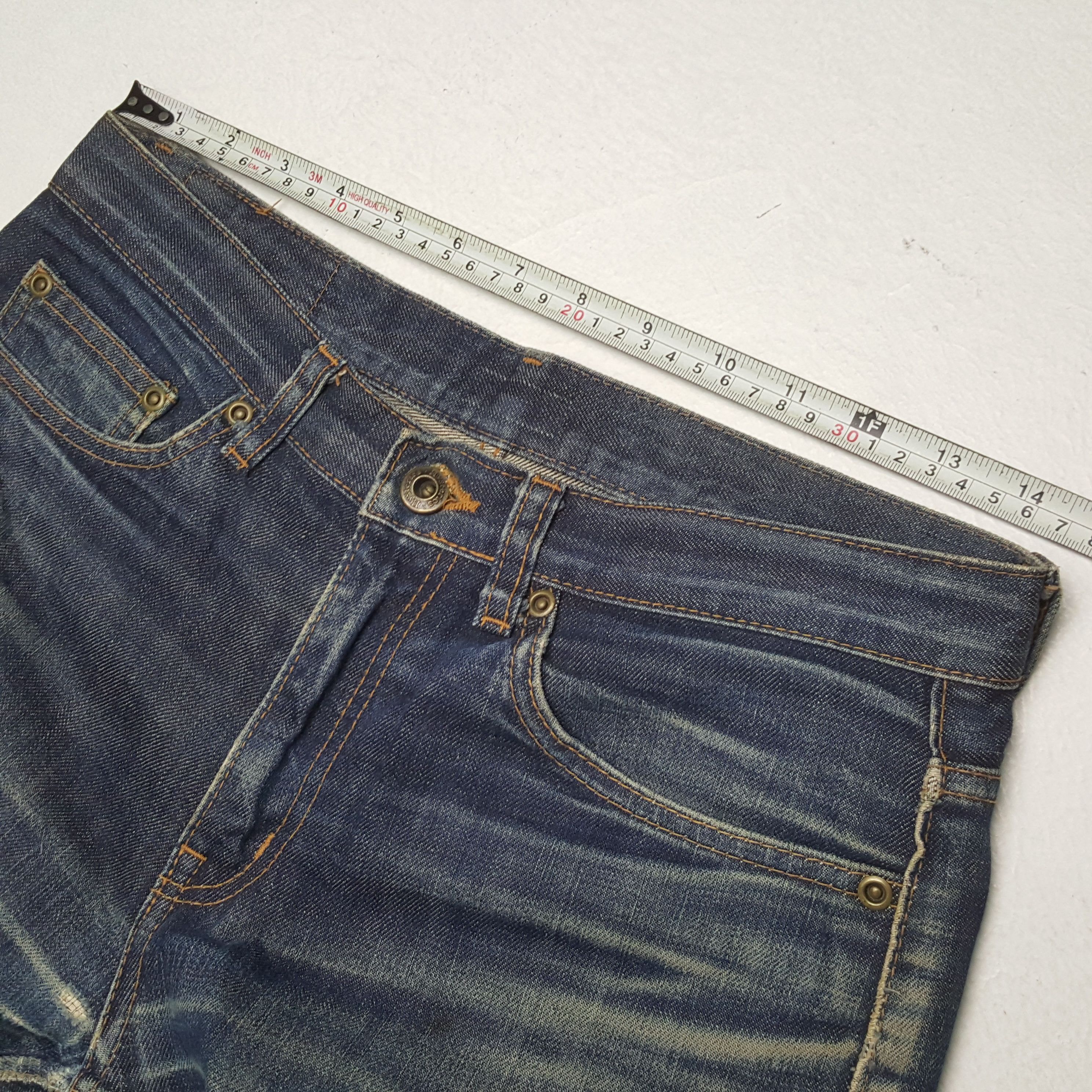 Hysteric Glamour × Japanese Brand × Vintage HYSTERIC GLAMOUR Japanese Brand Streetwear Custom Jeans Size US 29 - 7 Thumbnail