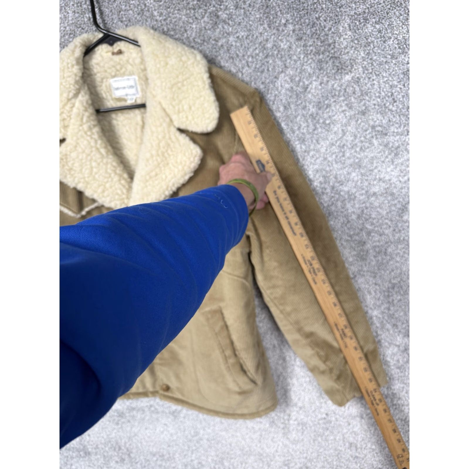Vintage VINTAGE Anderson-Little Jacket 42 Tan Corduroy Sherpa Lined Western Workwear Size US XS / EU 42 / 0 - 3 Thumbnail