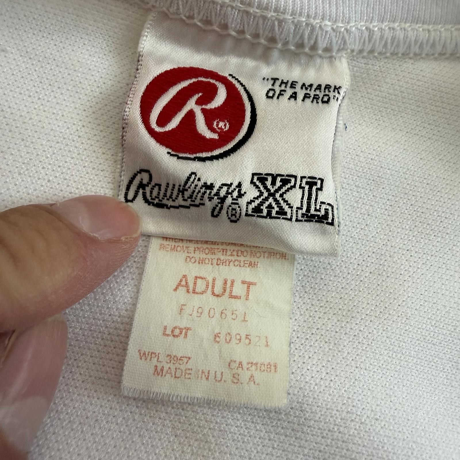 Other Vintage 90s Rawlings Football Jersey 87 Sportswear Size US XL / EU 56 / 4 - 4 Thumbnail