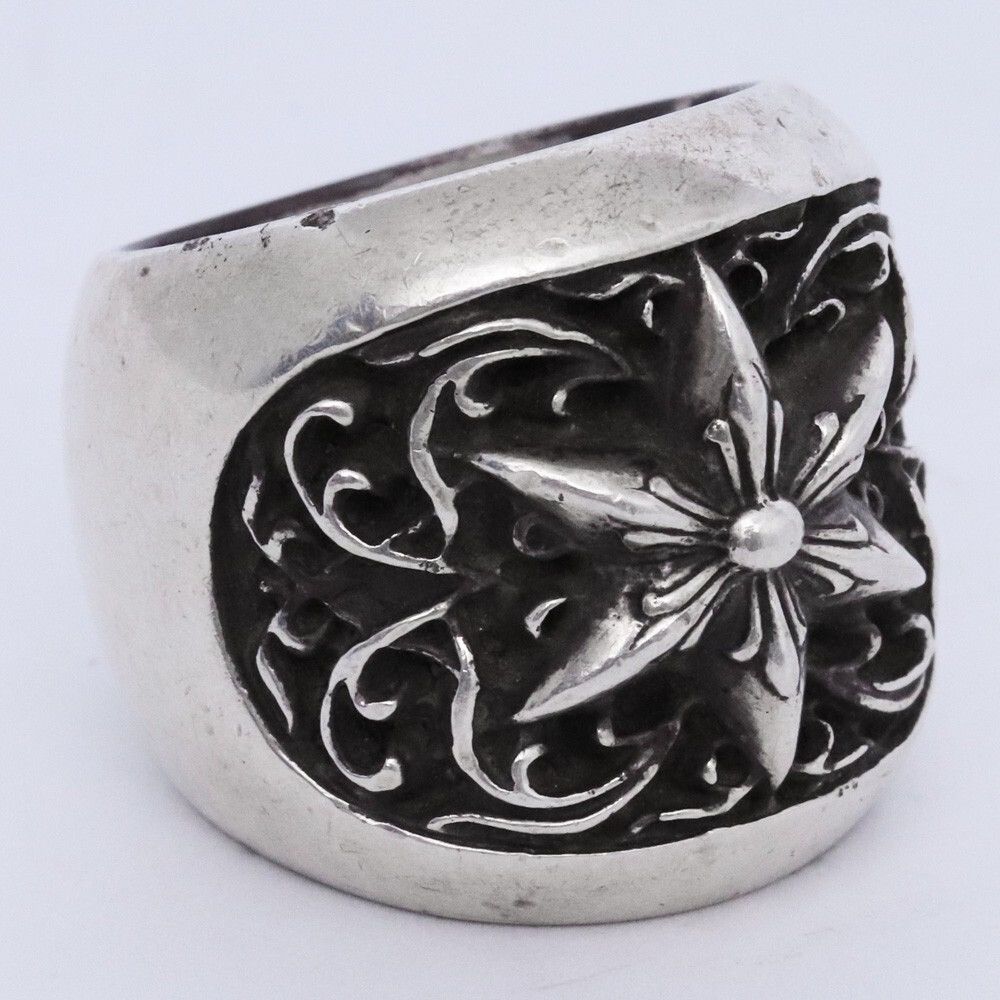 Chrome Hearts US8 Chrome Hearts Oval Star Ring 16 Size ONE SIZE - 2 Thumbnail
