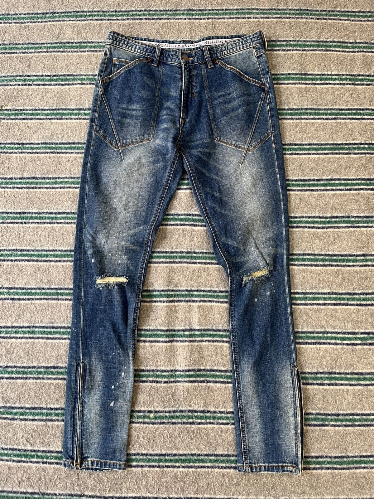 Japanese Brand × Number (N)ine Number (N)ine Denim Size US 30 / EU 46 - 3 Thumbnail
