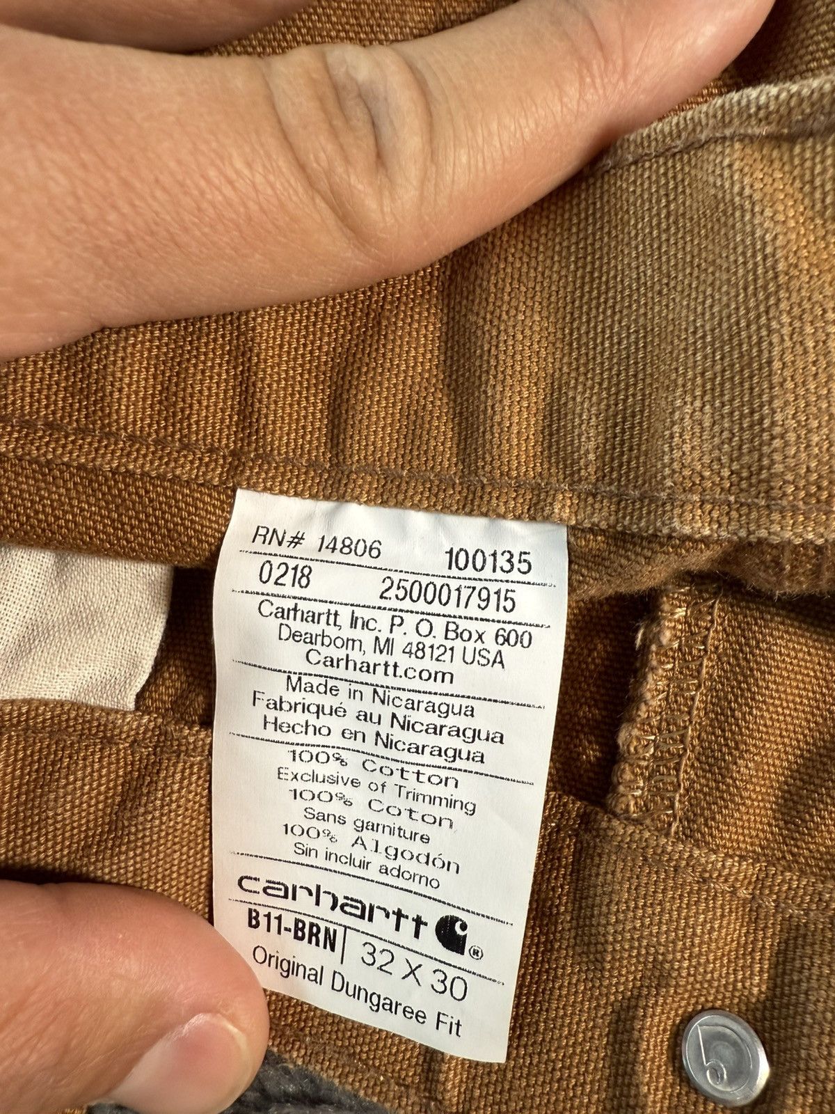 Carhartt × Vintage Carhartt work pant Size US 32 / EU 48 - 3 Thumbnail
