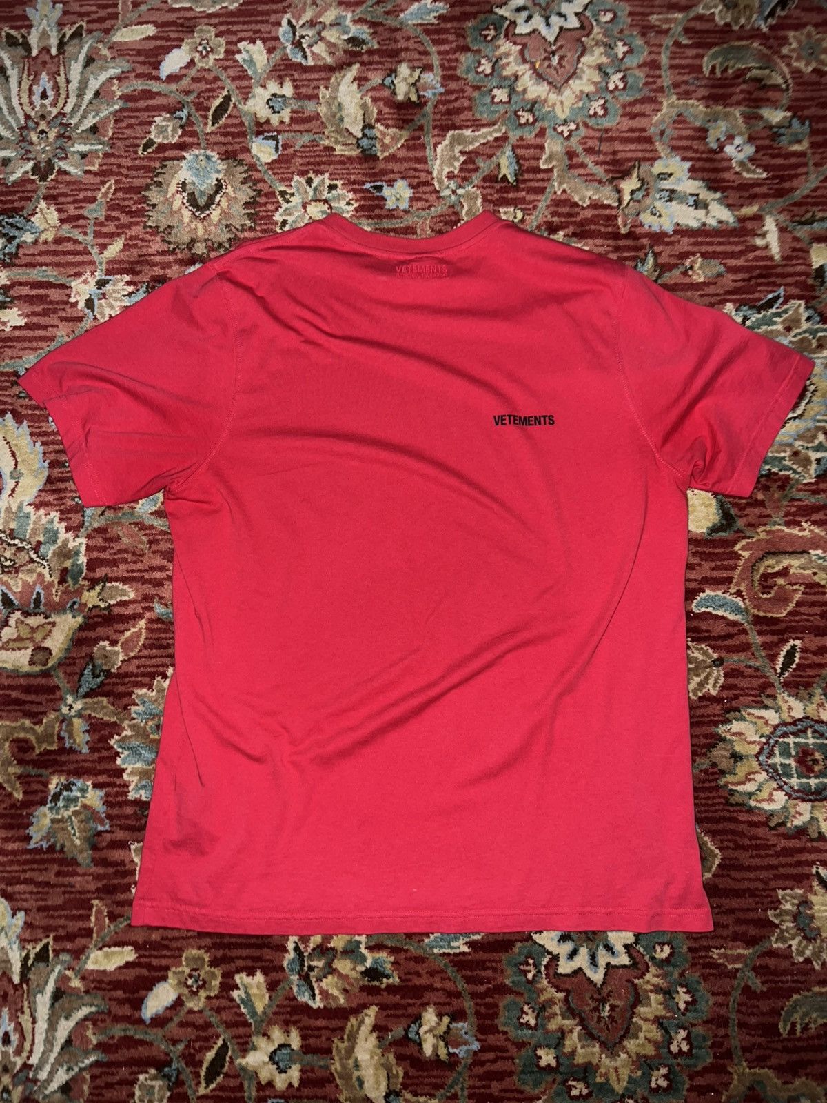 Vetements Vetements logo tee Size US XL / EU 56 / 4 - 9 Thumbnail