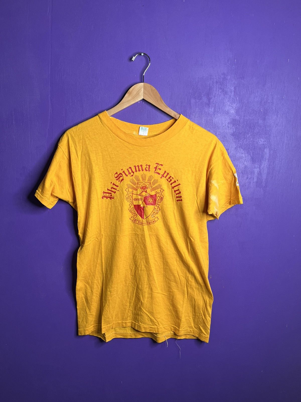 Vintage Vintage 60s/70s Phi sigma epsilon t-shirt Size US M / EU 48-50 / 2 - 1 Thumbnail
