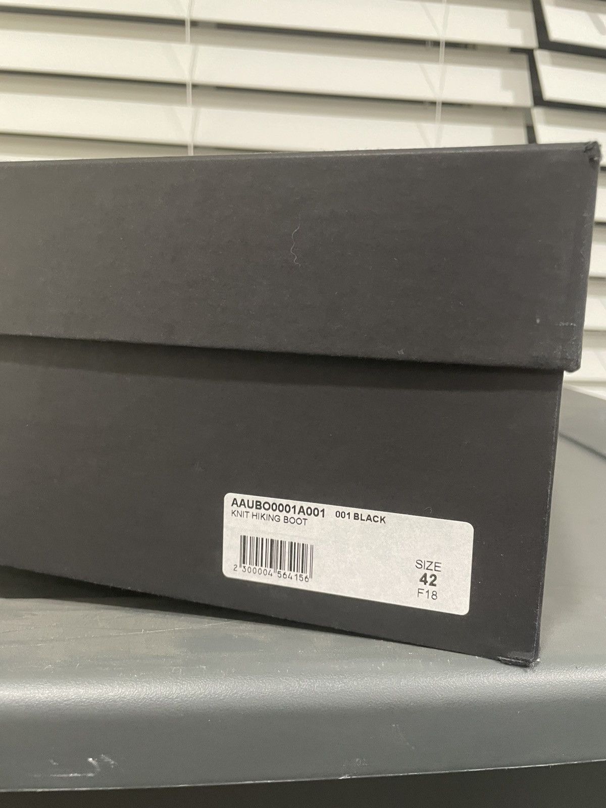 1017 ALYX 9SM × ROA 1017 ALYX 9SM x ROA Black Knit Hiking Boot Size 42 EU Size US 9 / EU 42 - 8 Thumbnail